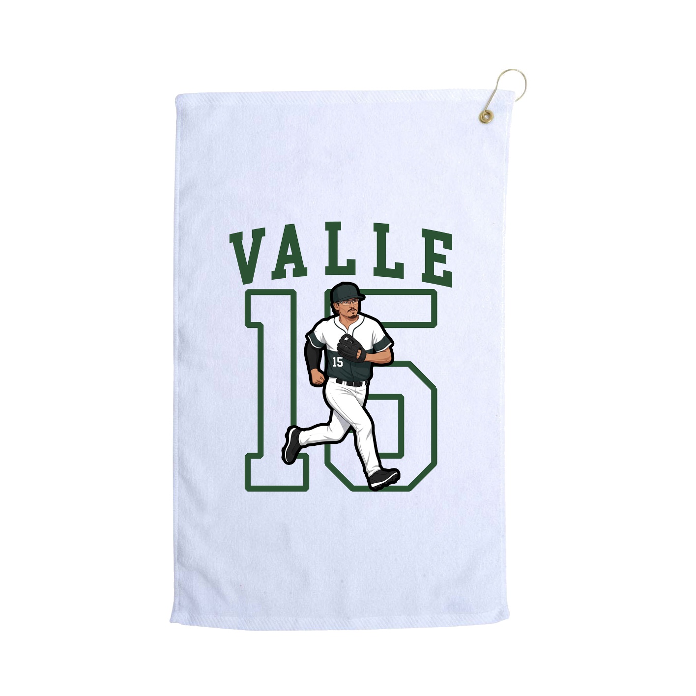 Golf Towel — Shirsey in White