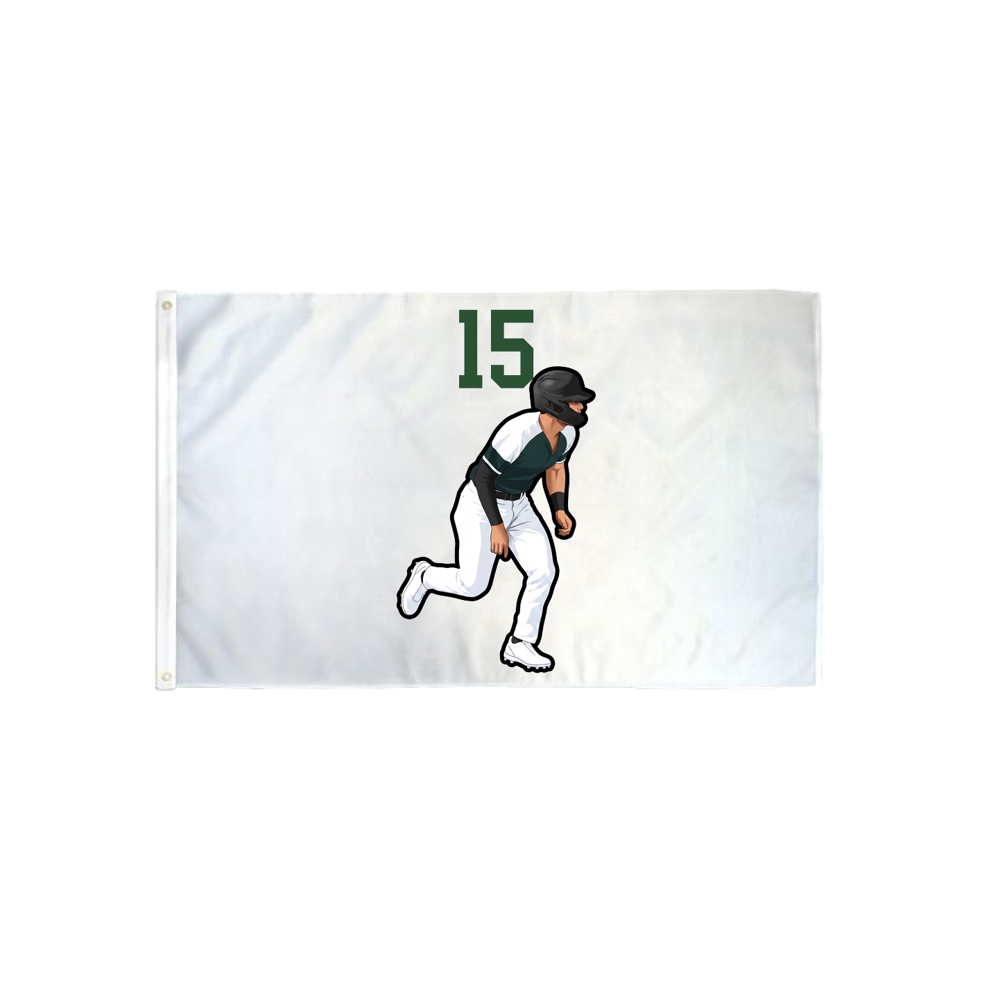 3x5 Flag — Number Top in Classic