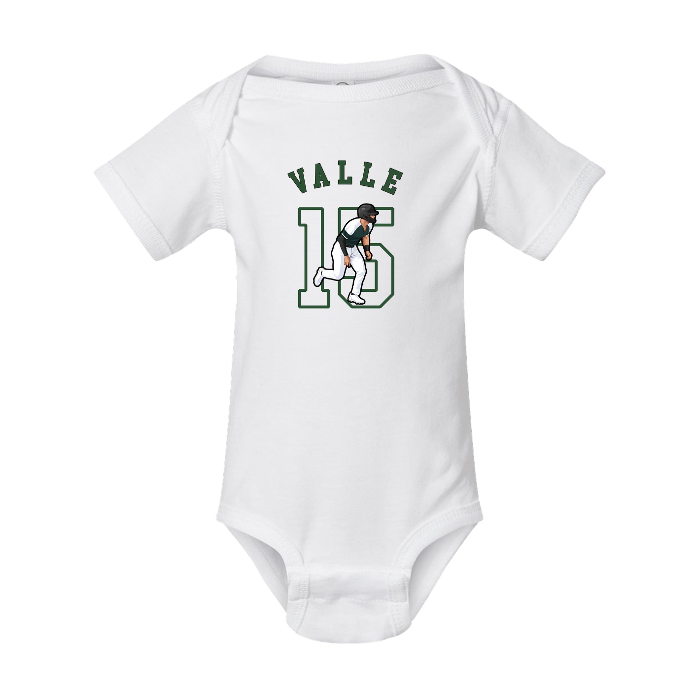 Baby Onesie — Shirsey Arch in White