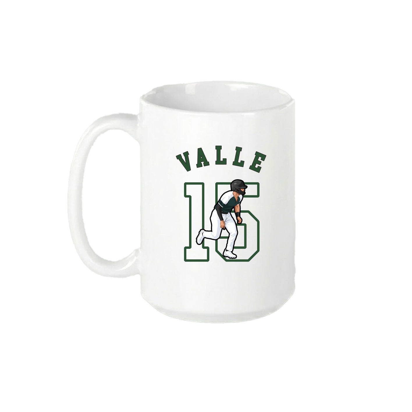 15oz Coffee Mug — Shirsey Arch in White