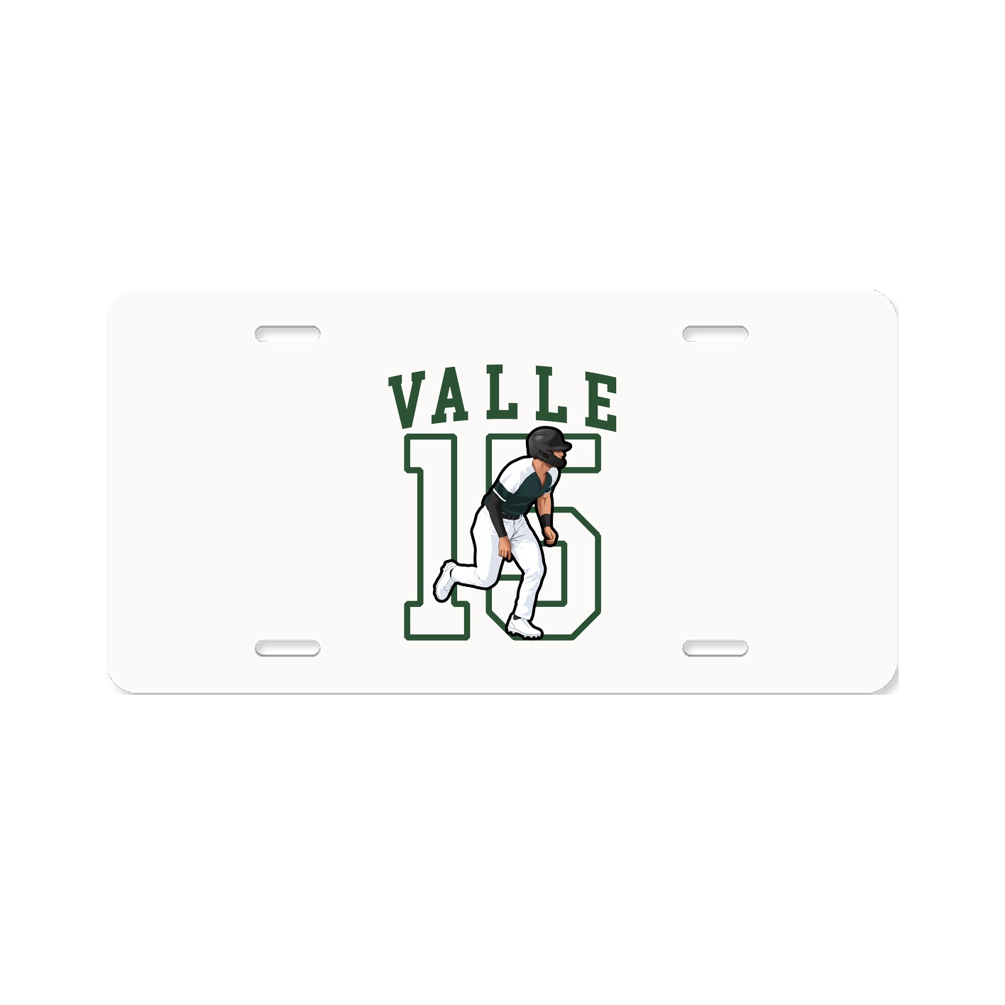 Aluminum License Plate