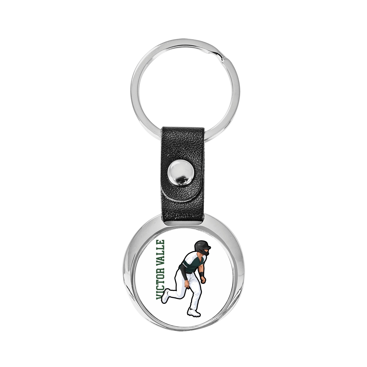 Key Chain — Name Vertical in Classic