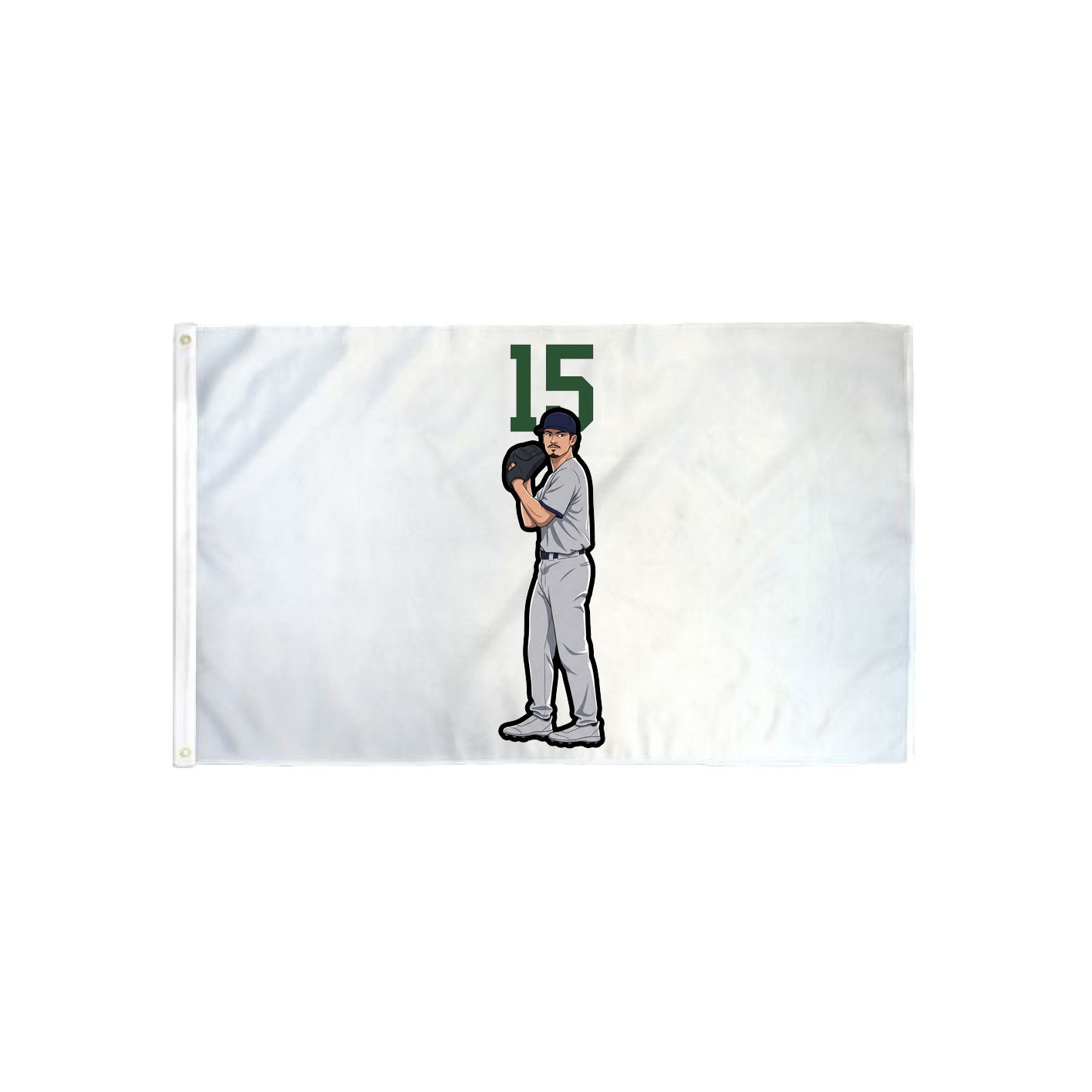 3x5 Flag — Number Top in Classic