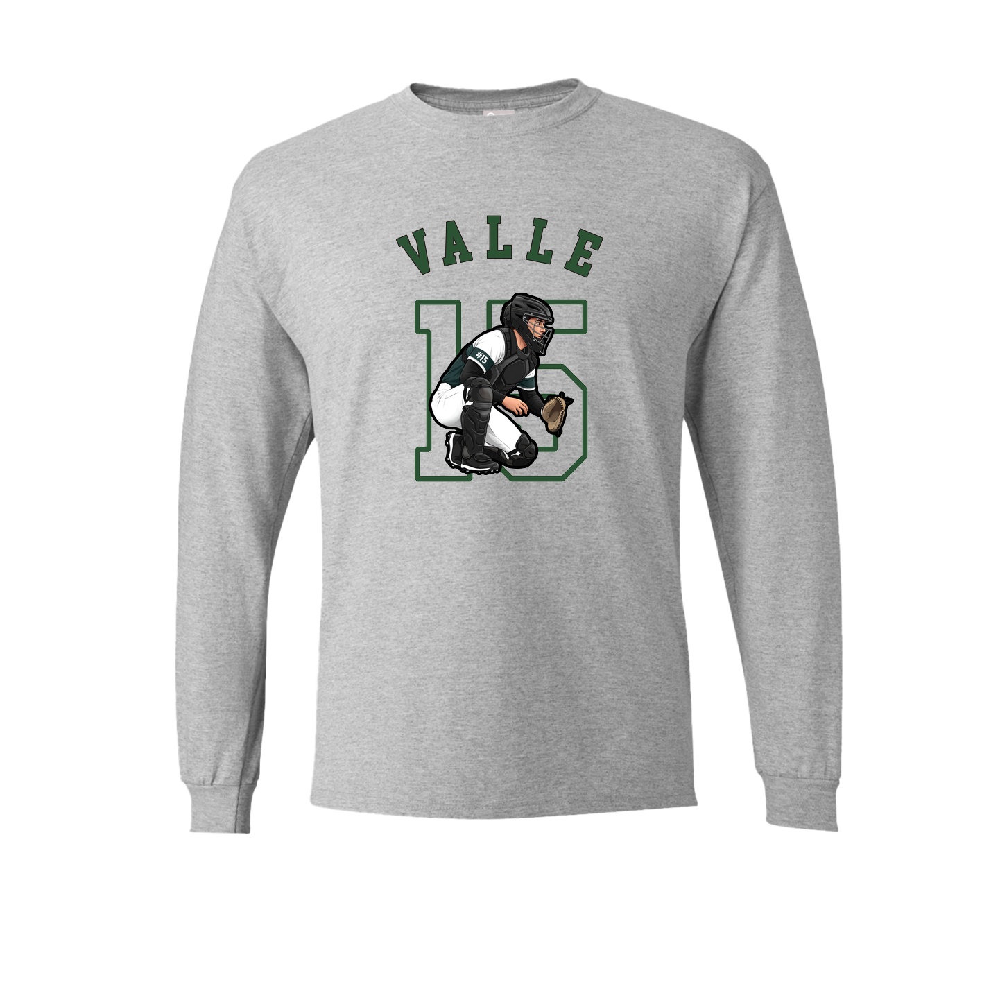 Long Sleeve Tee — Shirsey Arch in Grey