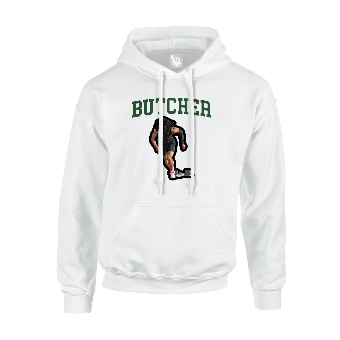Hoodie — Shirsey in White