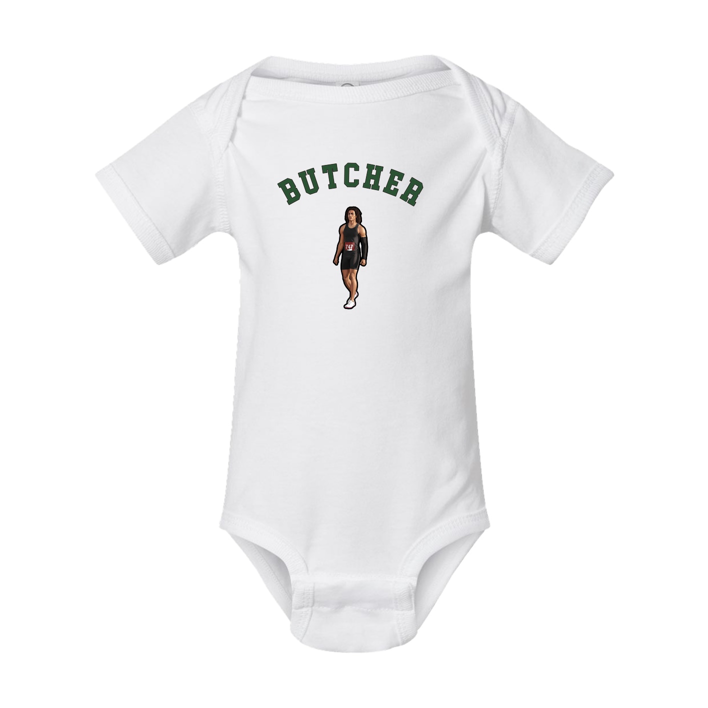 Baby Onesie — Shirsey Arch in White