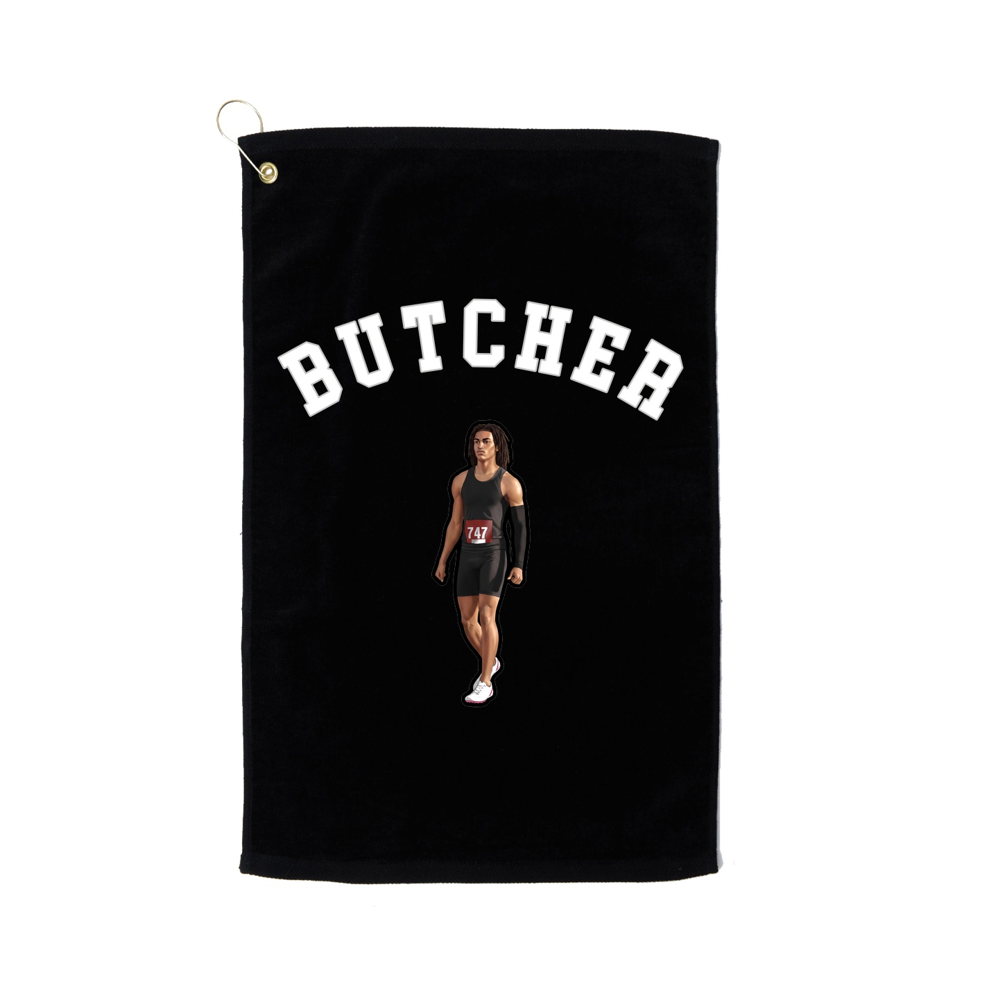 Golf Towel — Shirsey Arch in Black