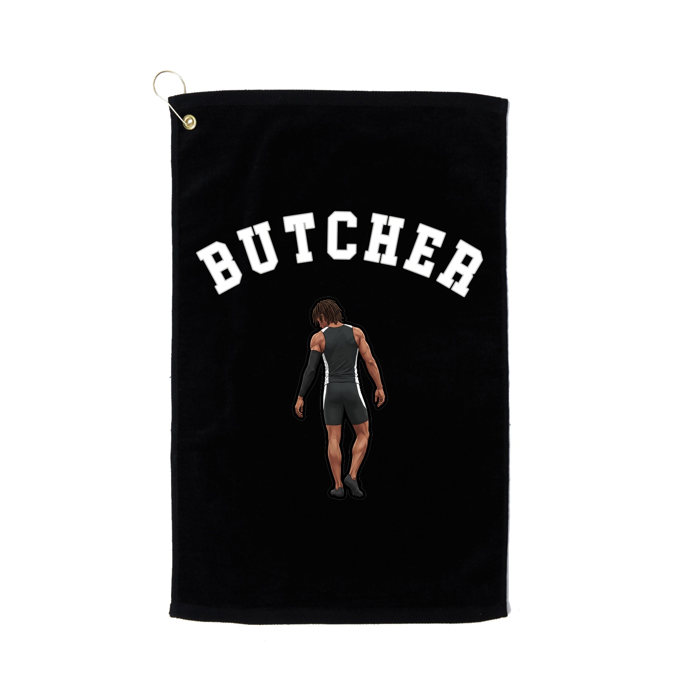 Golf Towel — Shirsey Arch in Black