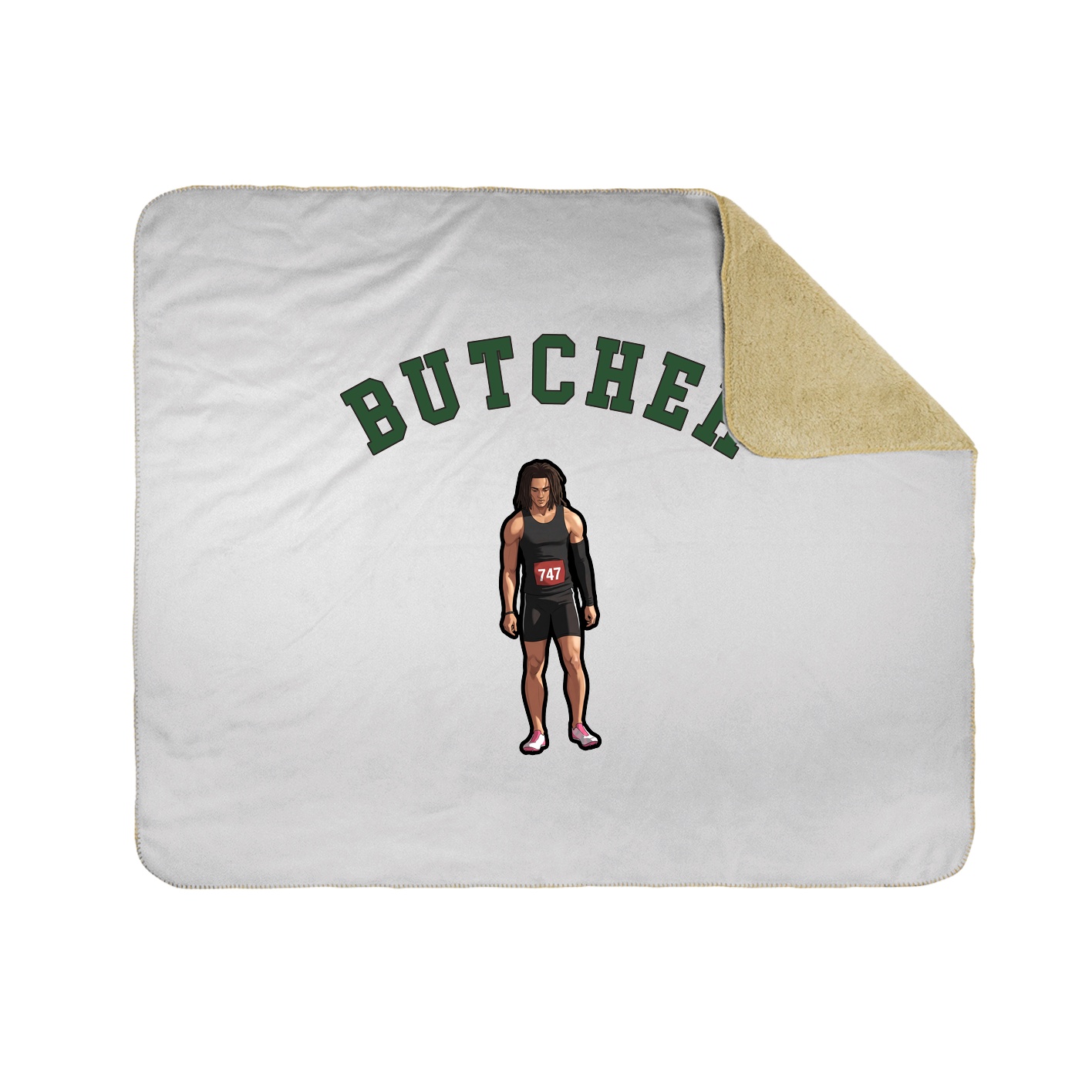 Throw Blanket — Shirsey Arch in White