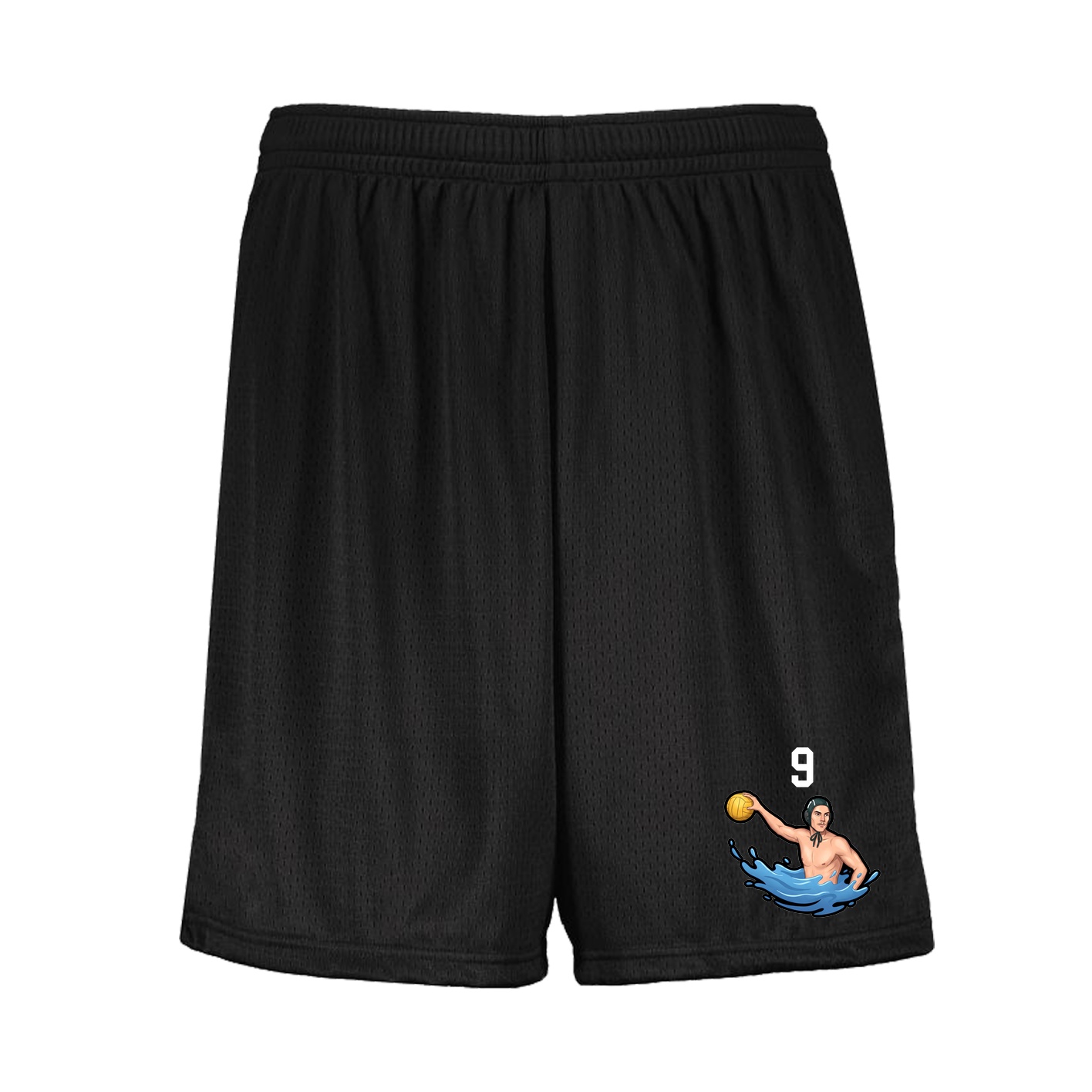Shorts — Number Top in Black