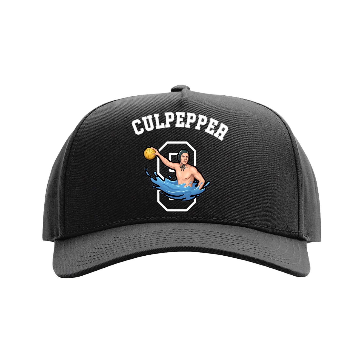 Full Fabric Five-Panel Champ Cap