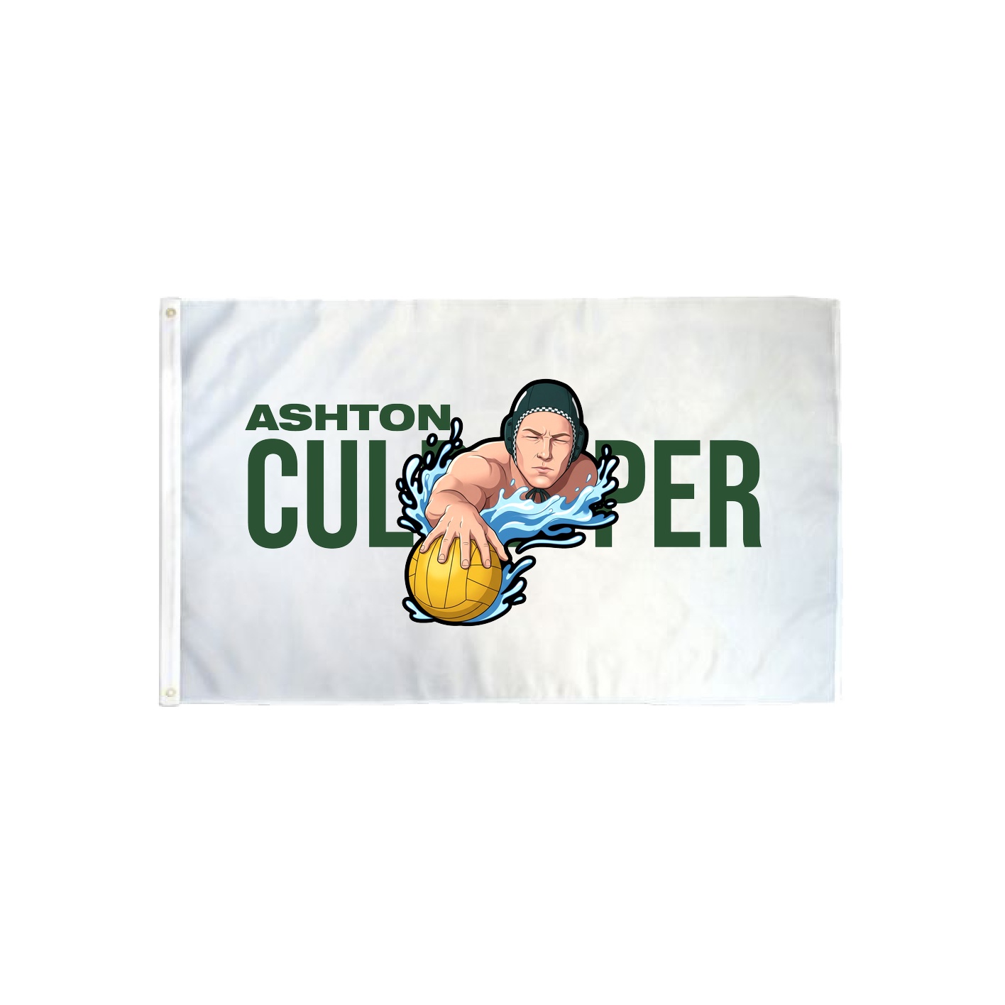 3x5 Flag — Player Name in Classic