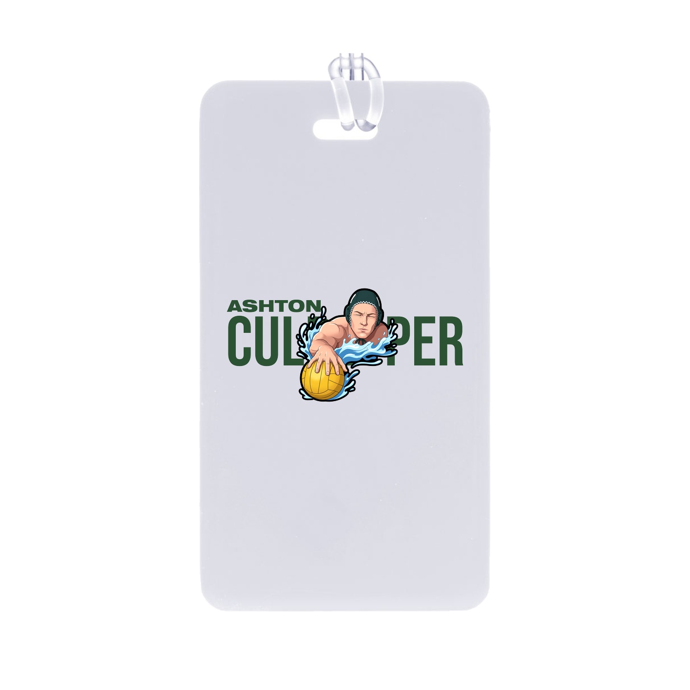Bag Tag — Player Name in Classic