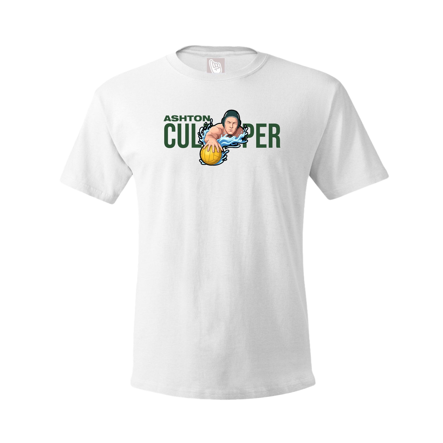 Youth Tee — Player Name in White
