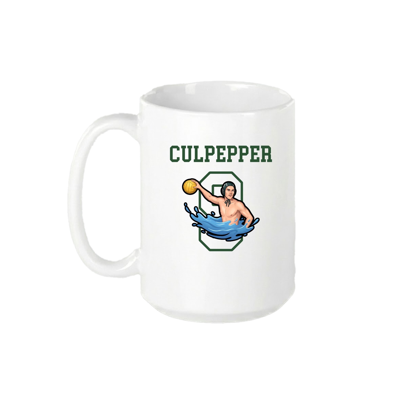 15oz Coffee Mug — Shirsey in White