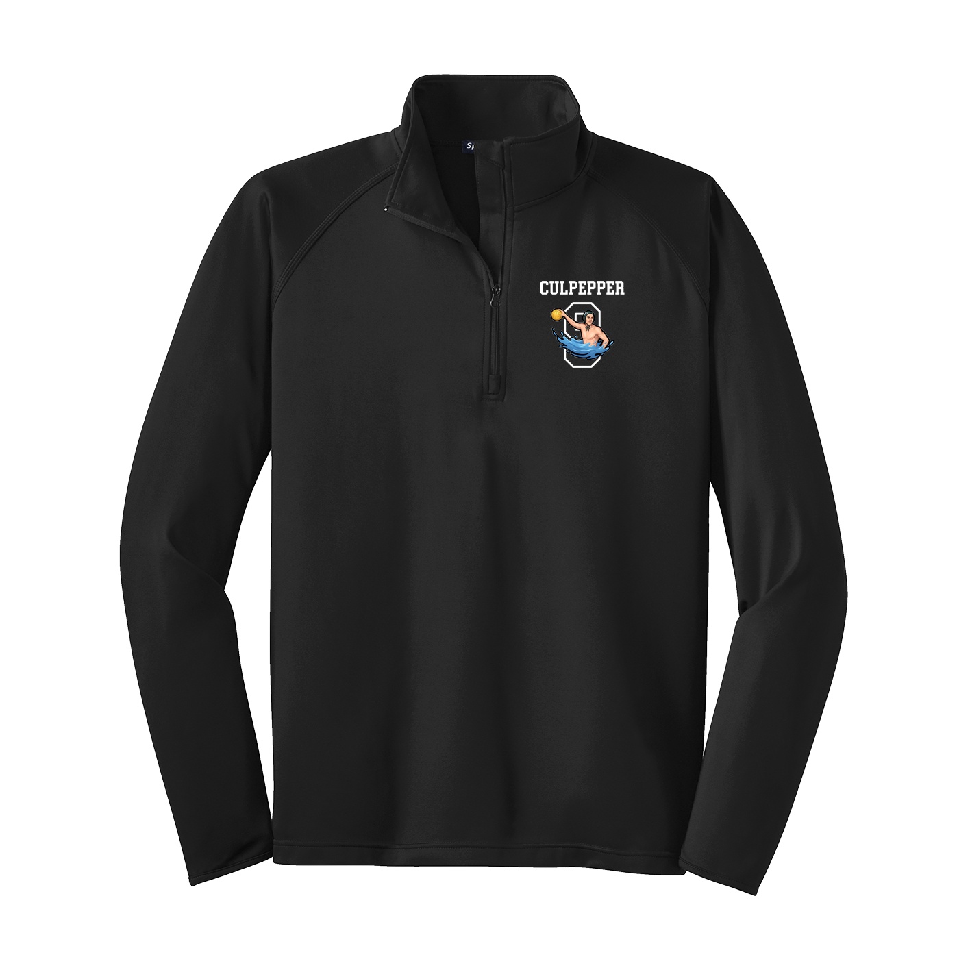 Q-Zip Pullover — Shirsey in Black