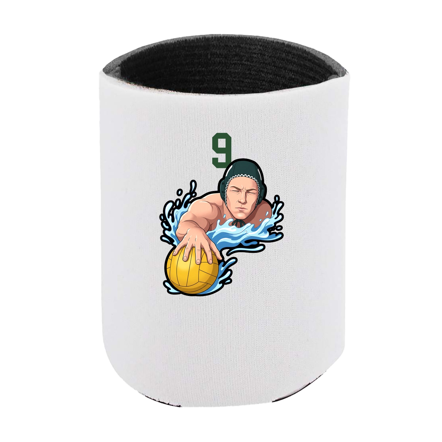 Can Holder — Number Top in White
