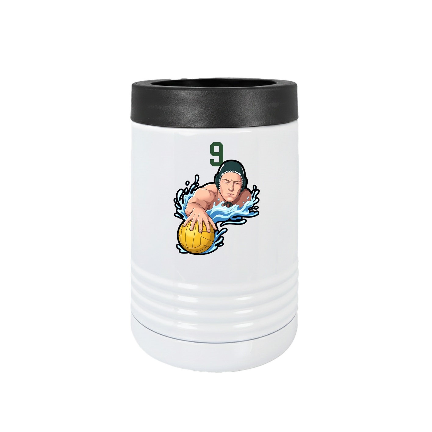 Beverage Holder — Number Top in White