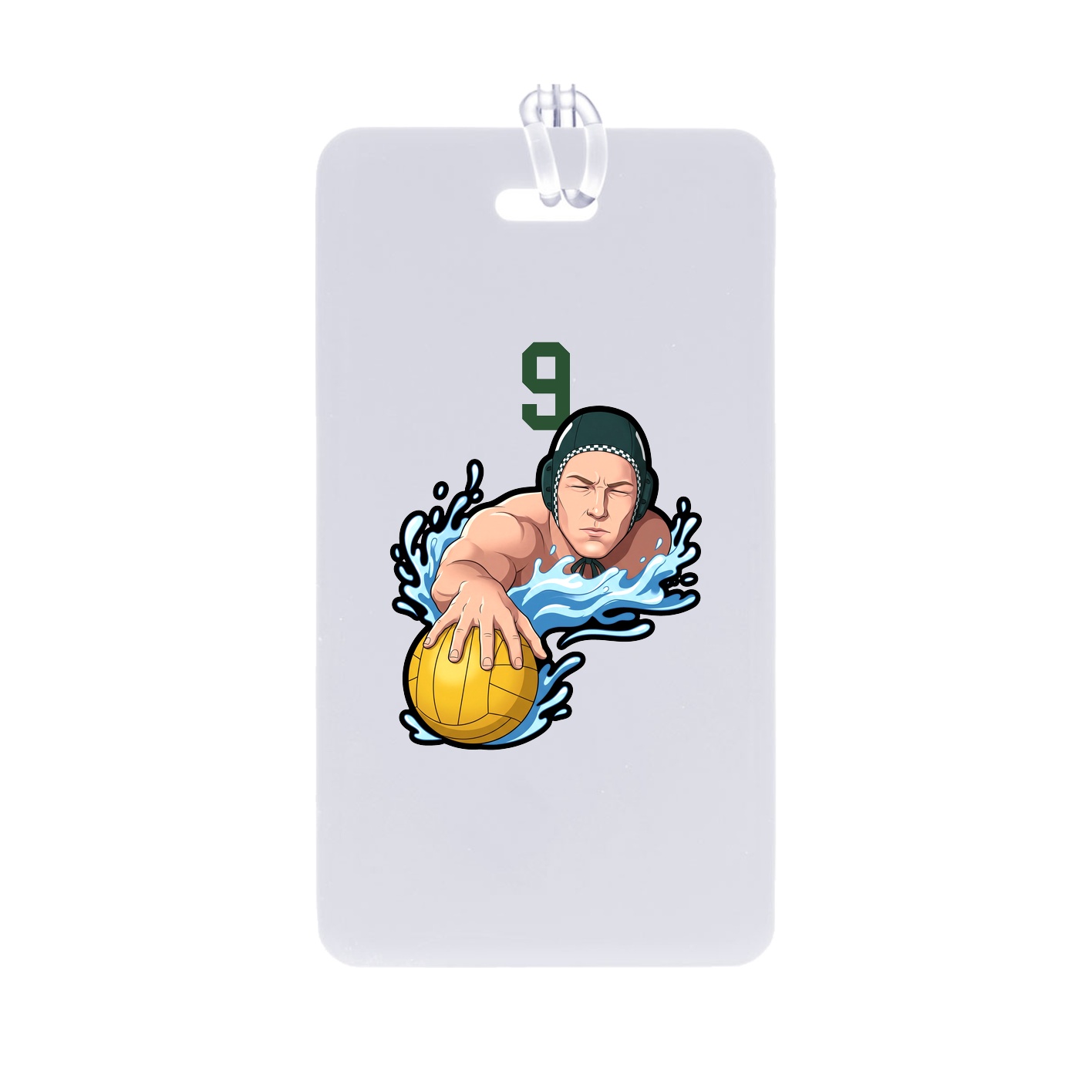 Bag Tag — Number Top in Classic