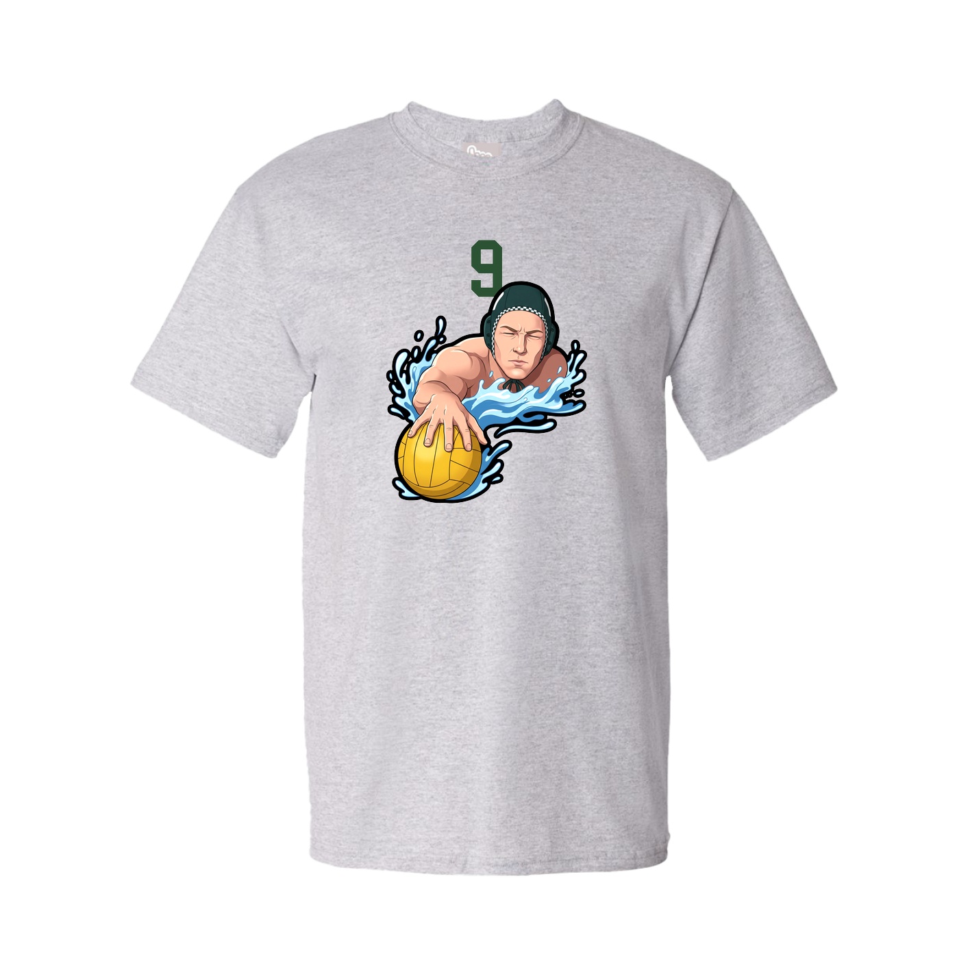 Tee — Number Top in Grey