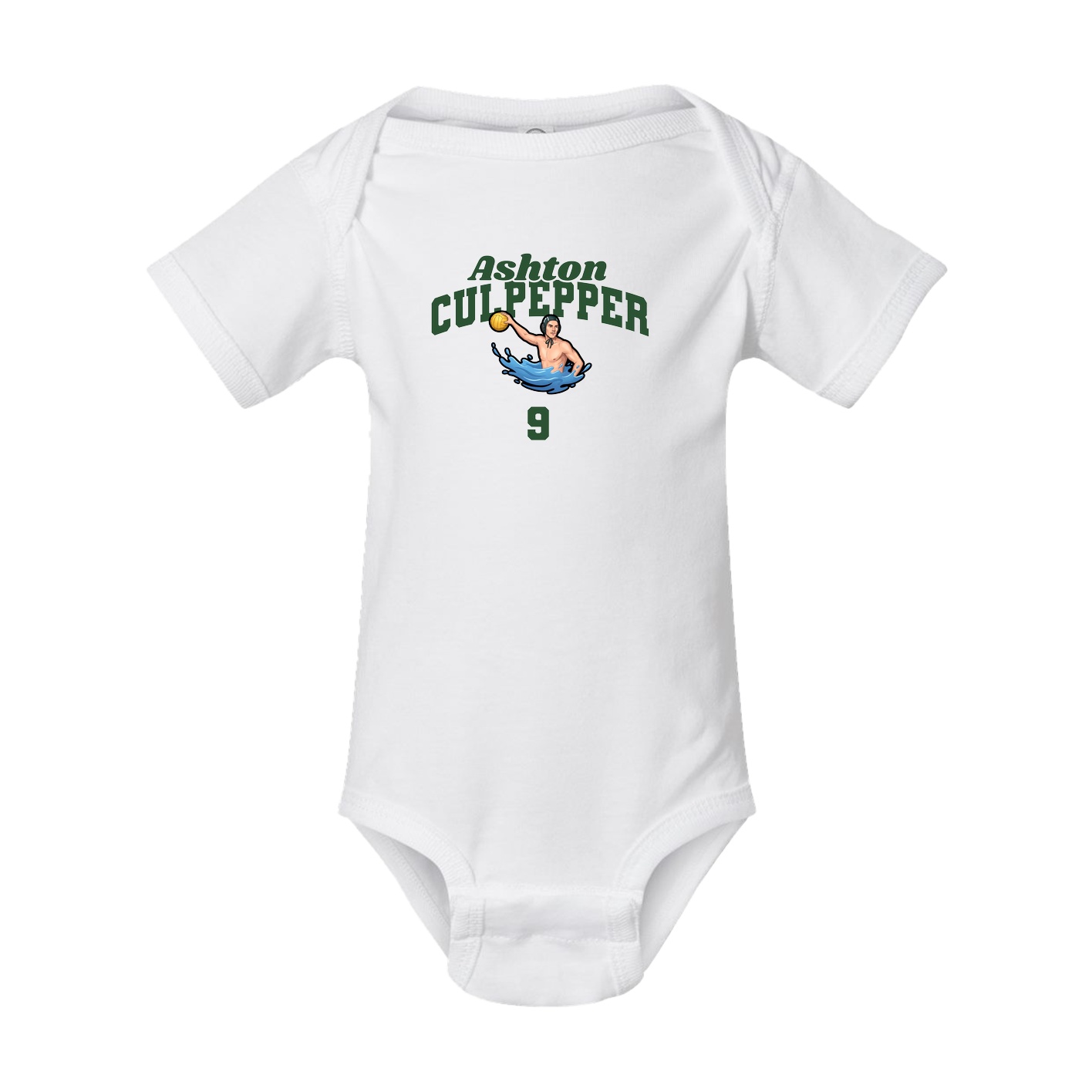 Baby Onesie — Signature Arch in White