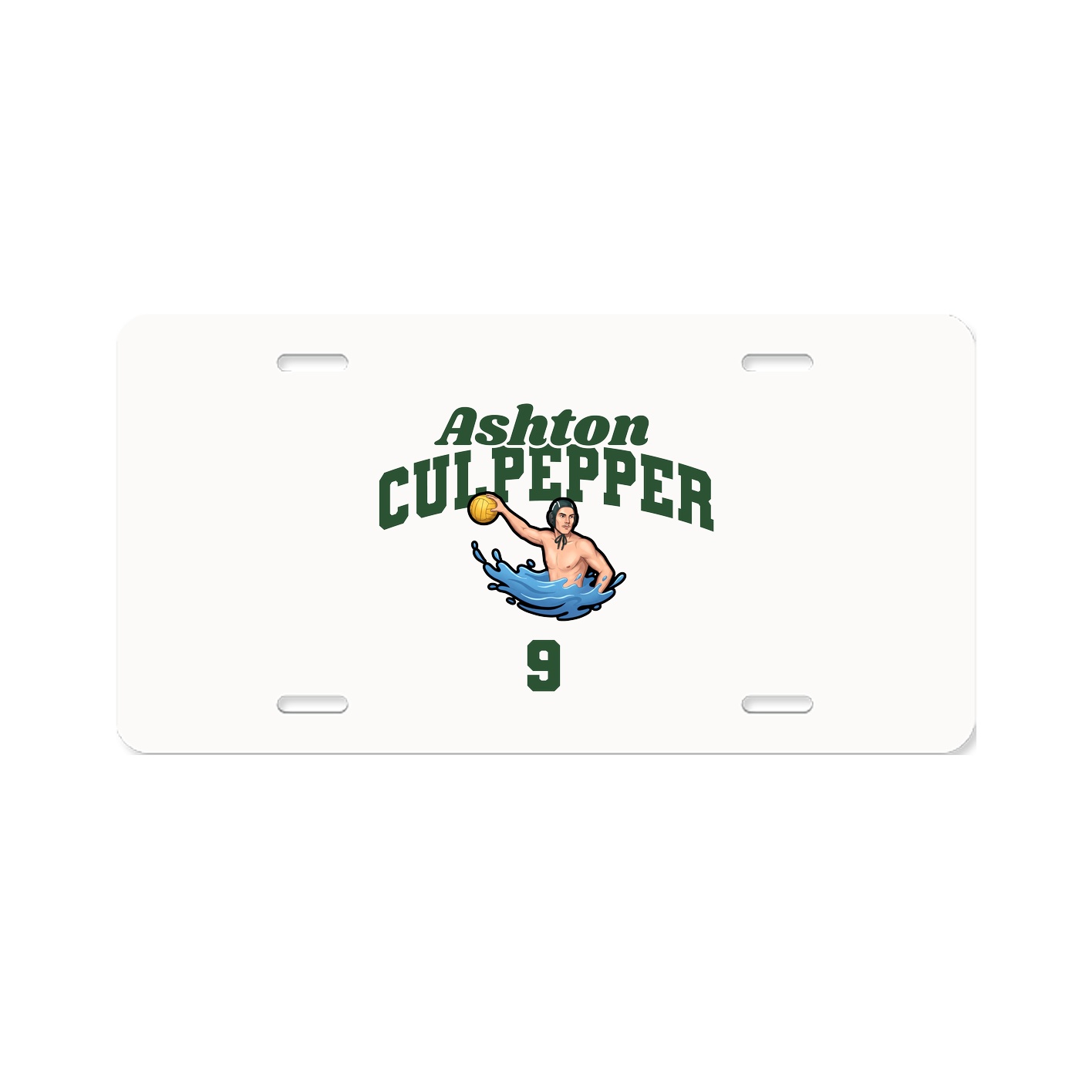 License Plate — Signature Arch in Classic