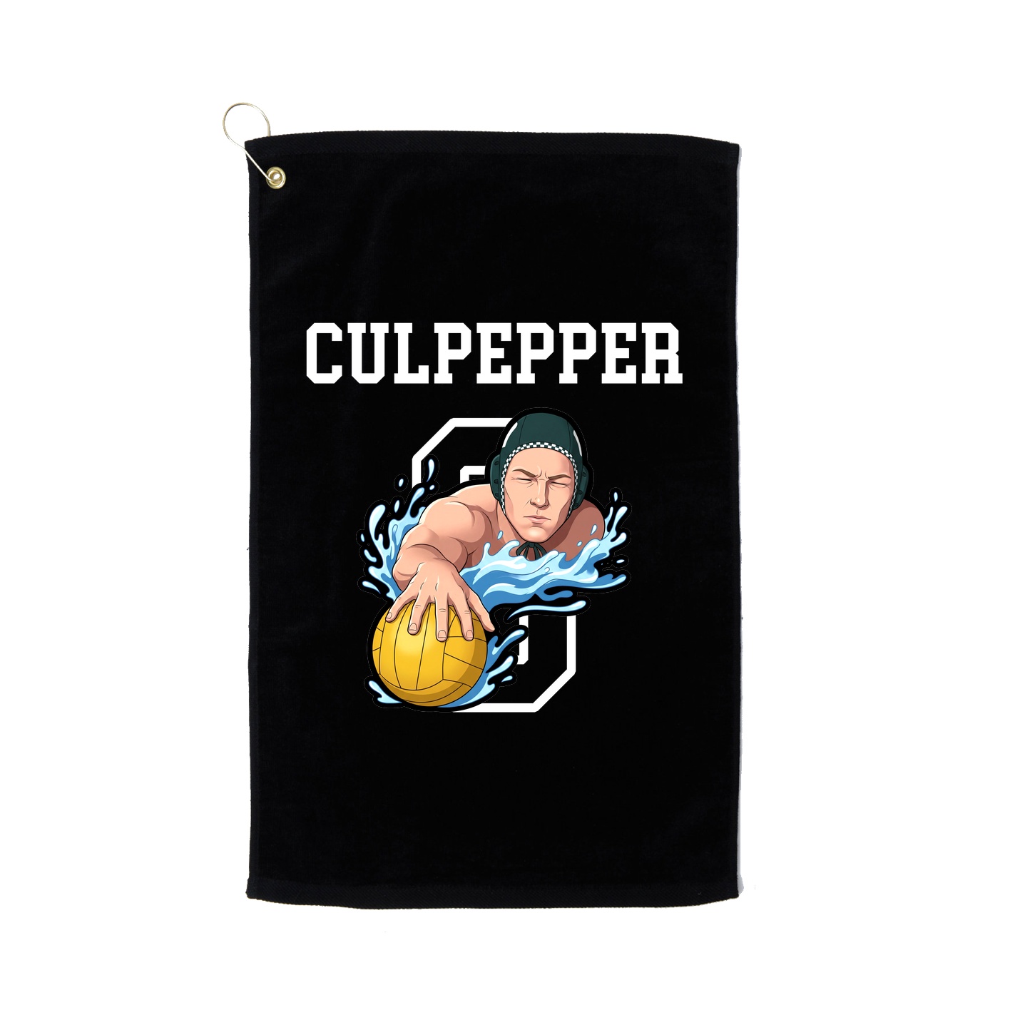 Golf Towel — Shirsey in Black