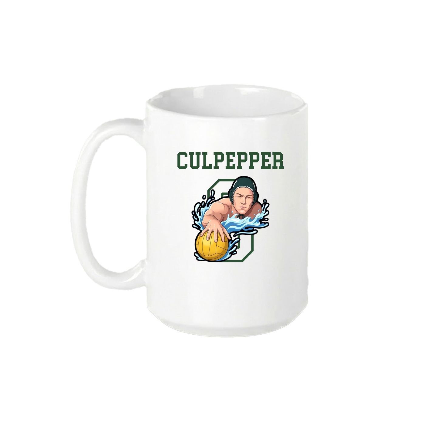 15oz Coffee Mug — Shirsey in White