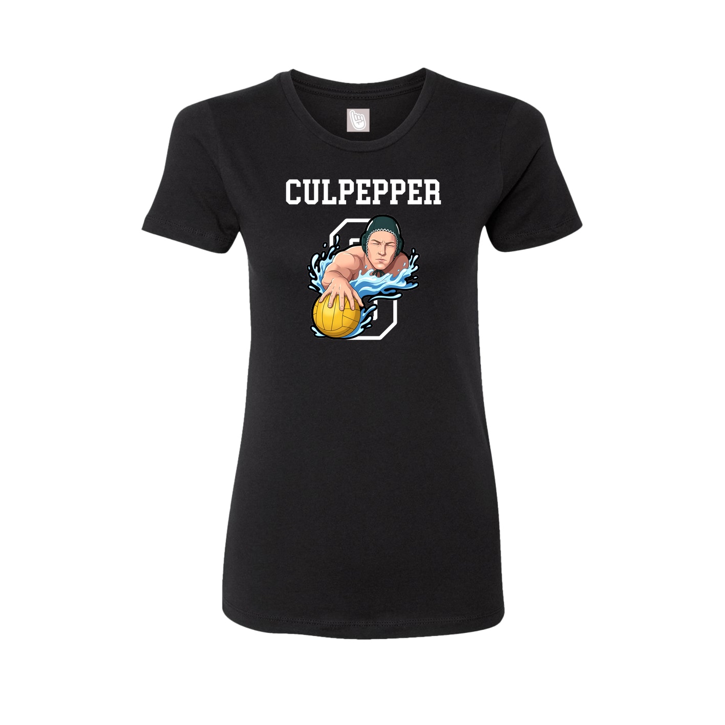 Fitted Women's Tee — Shirsey in Black