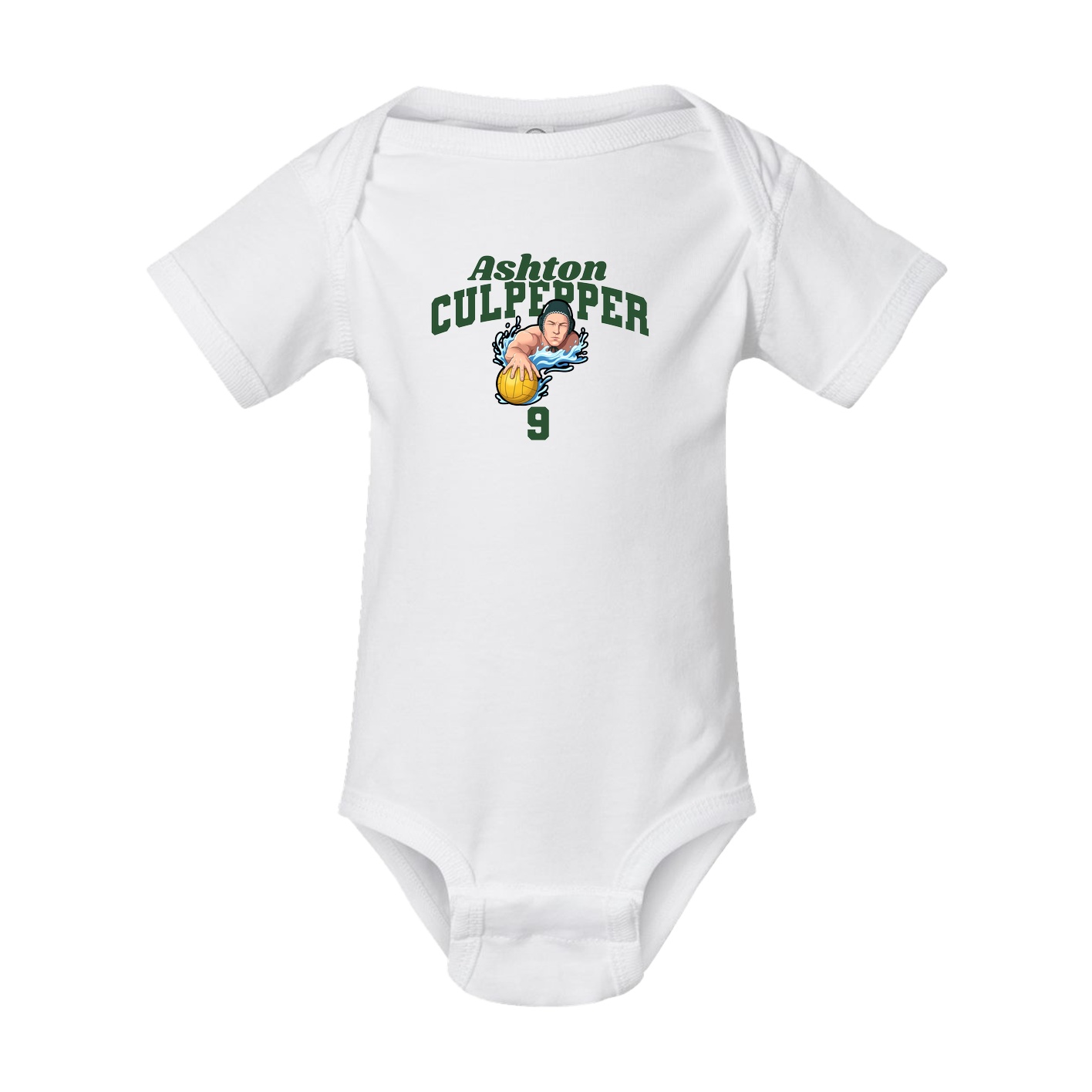 Baby Onesie — Signature Arch in White