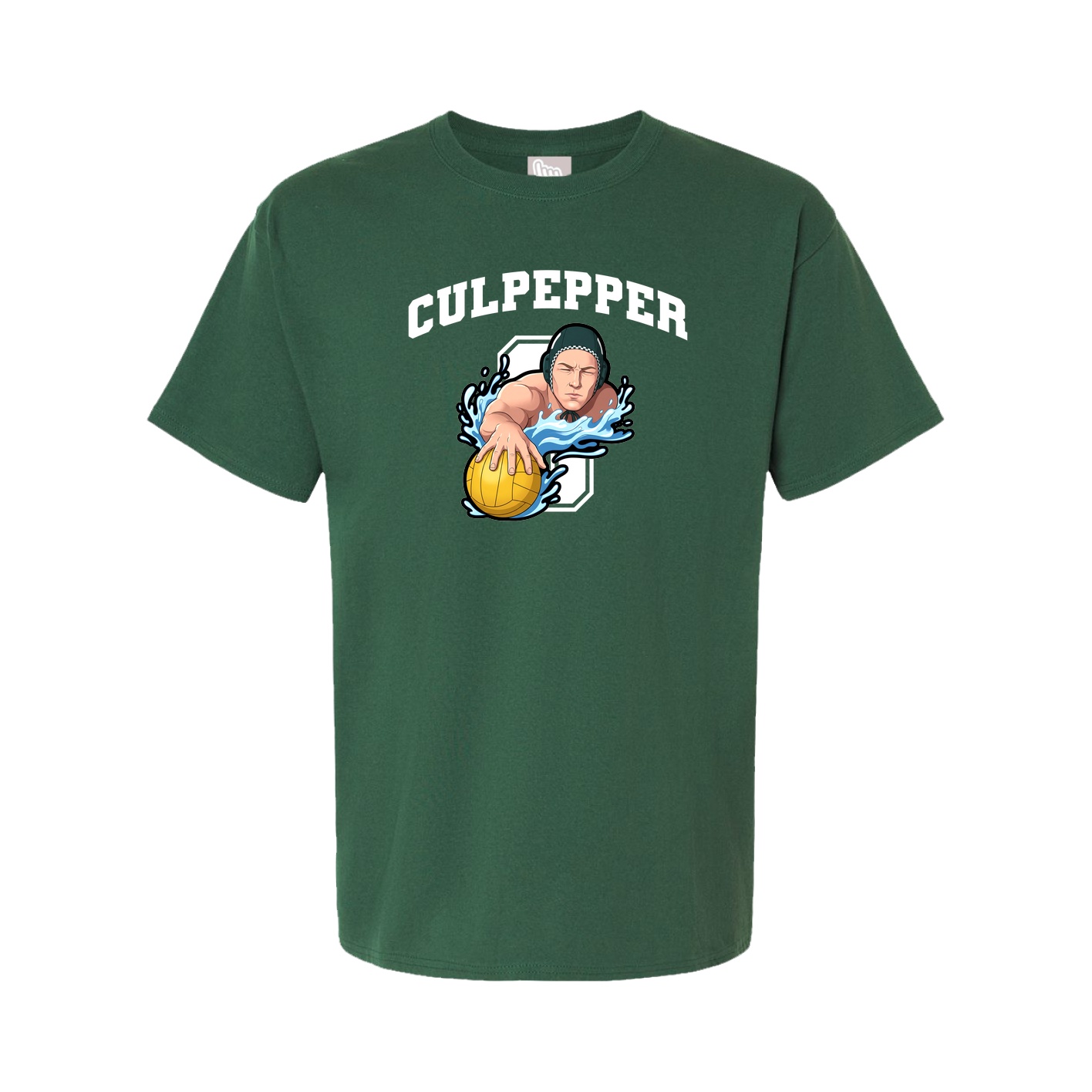 Tee — Number in Green