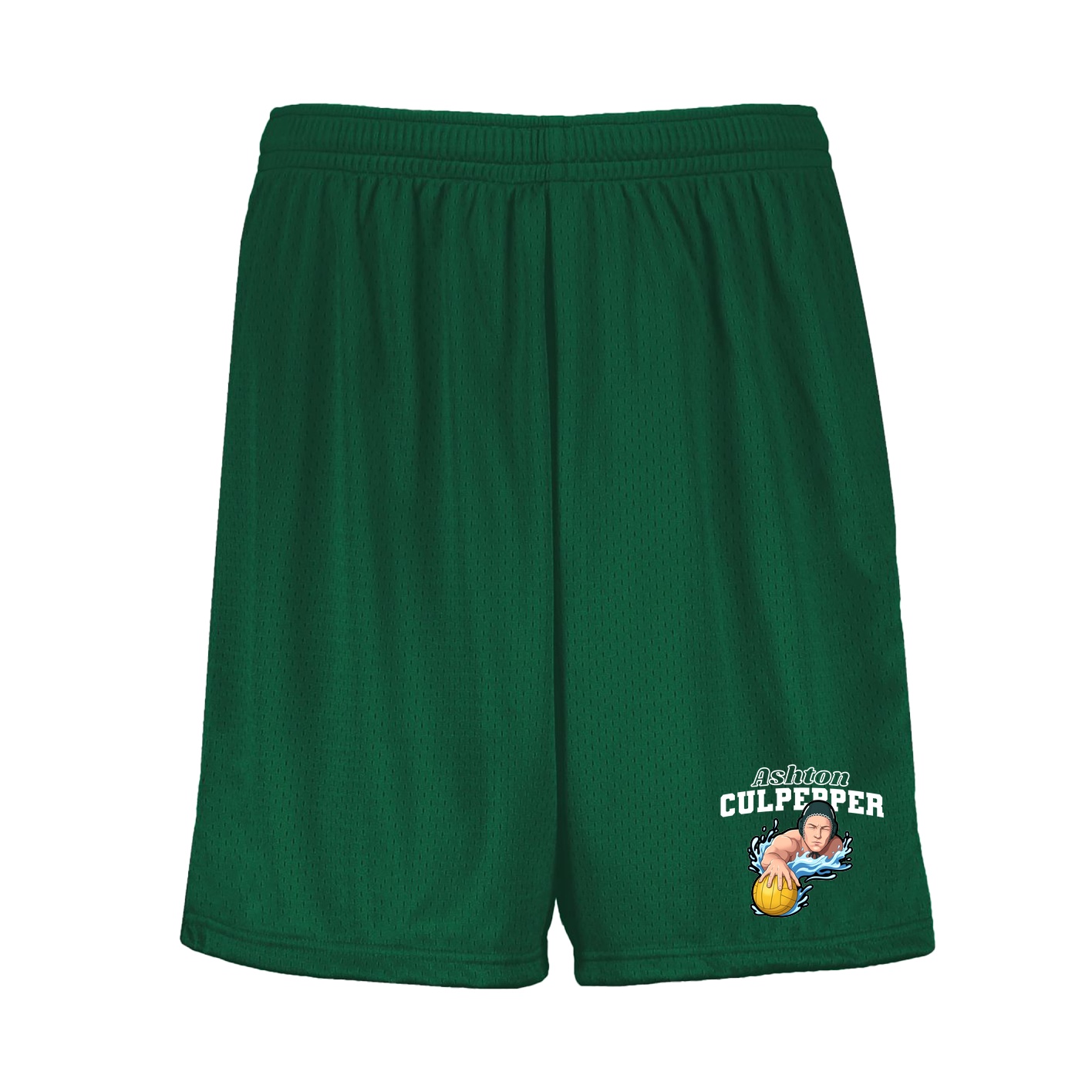 Shorts — Name Arch in Green