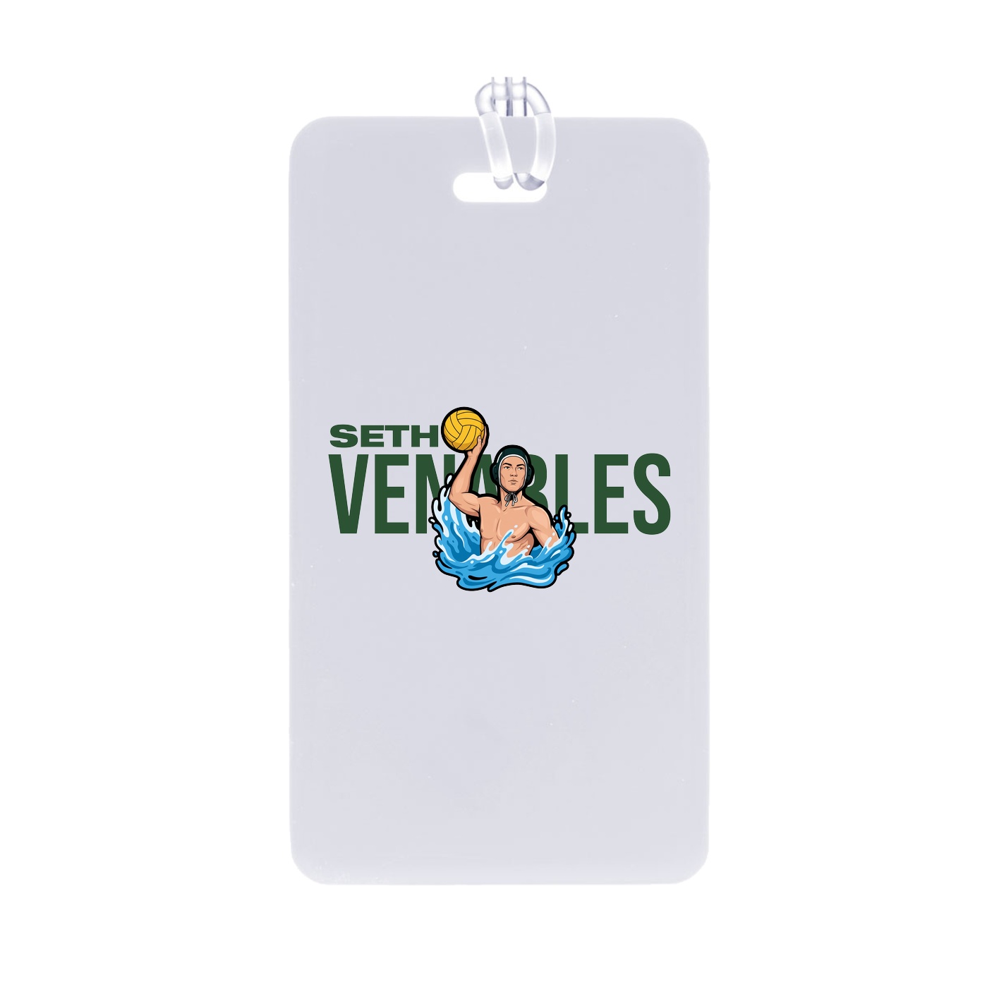 Bag Tag — Player Name in Classic