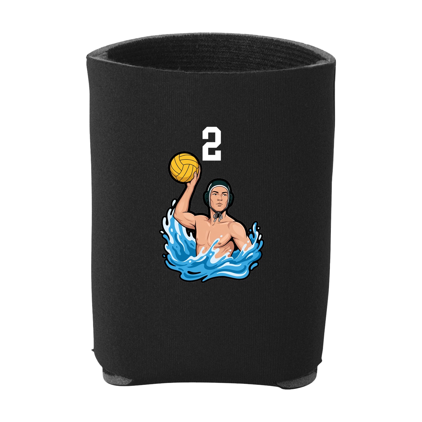 Can Holder — Number Top in Black
