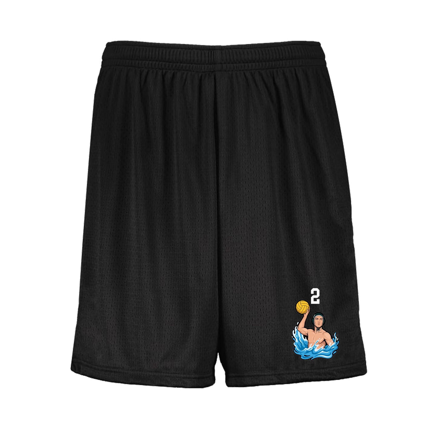 Shorts — Number Top in Black
