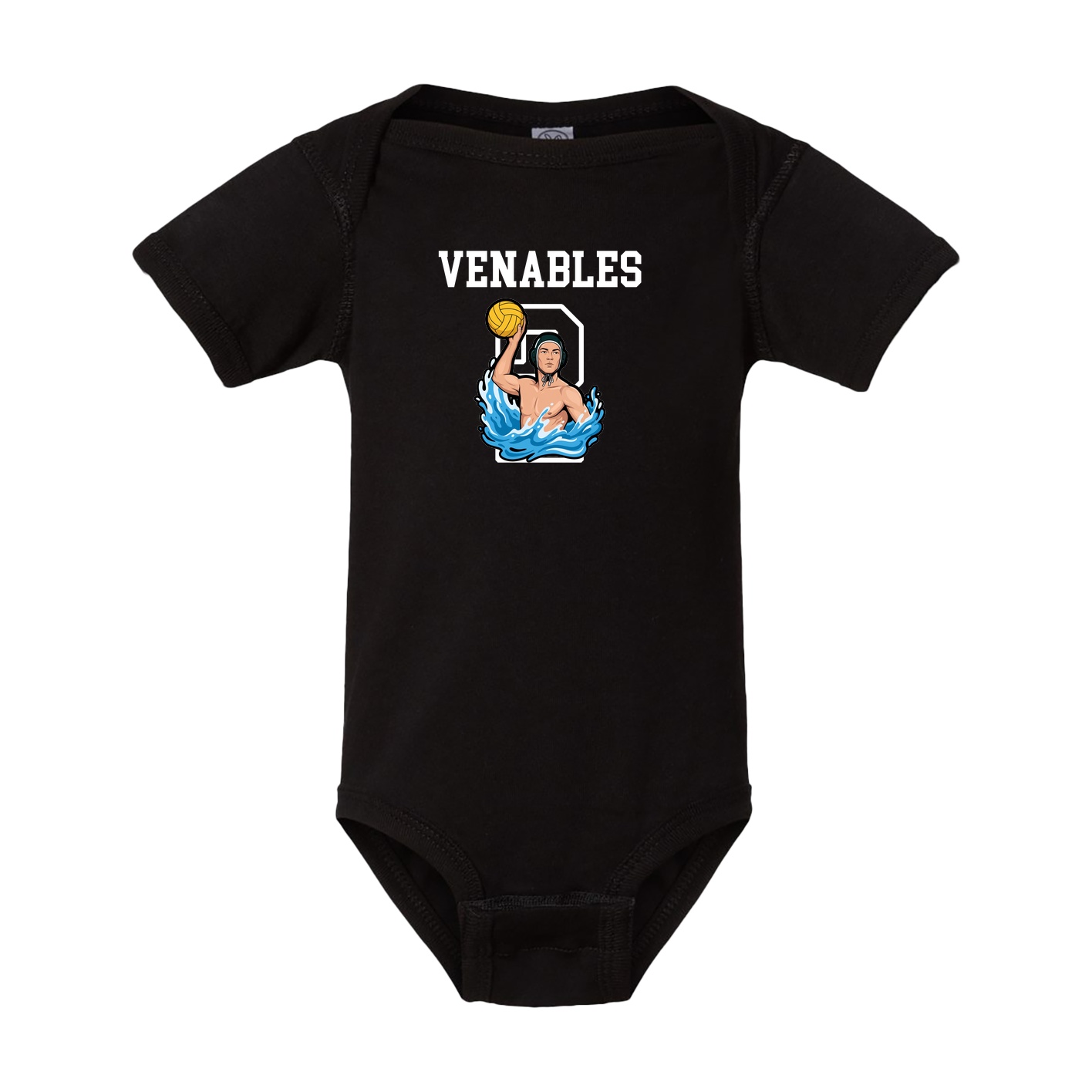 Baby Onesie — Shirsey in Black