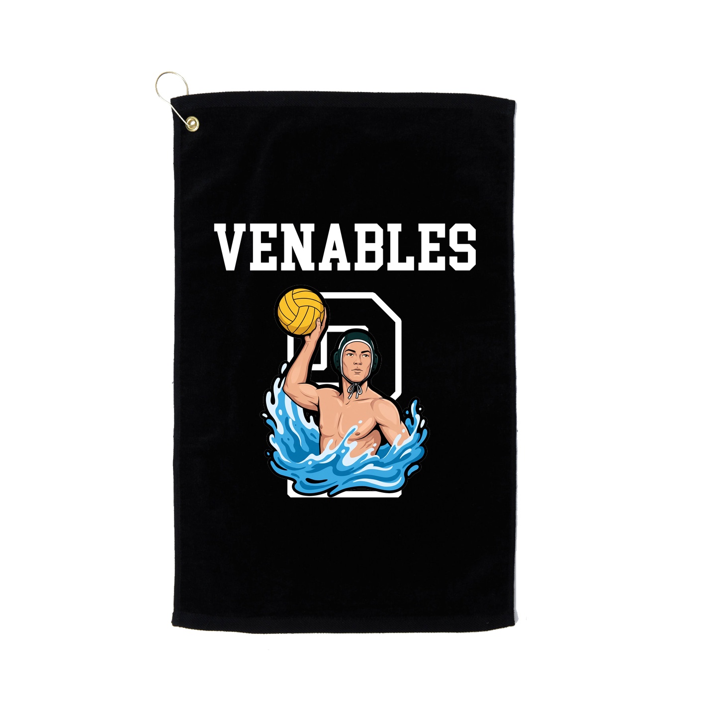 Golf Towel — Shirsey in Black