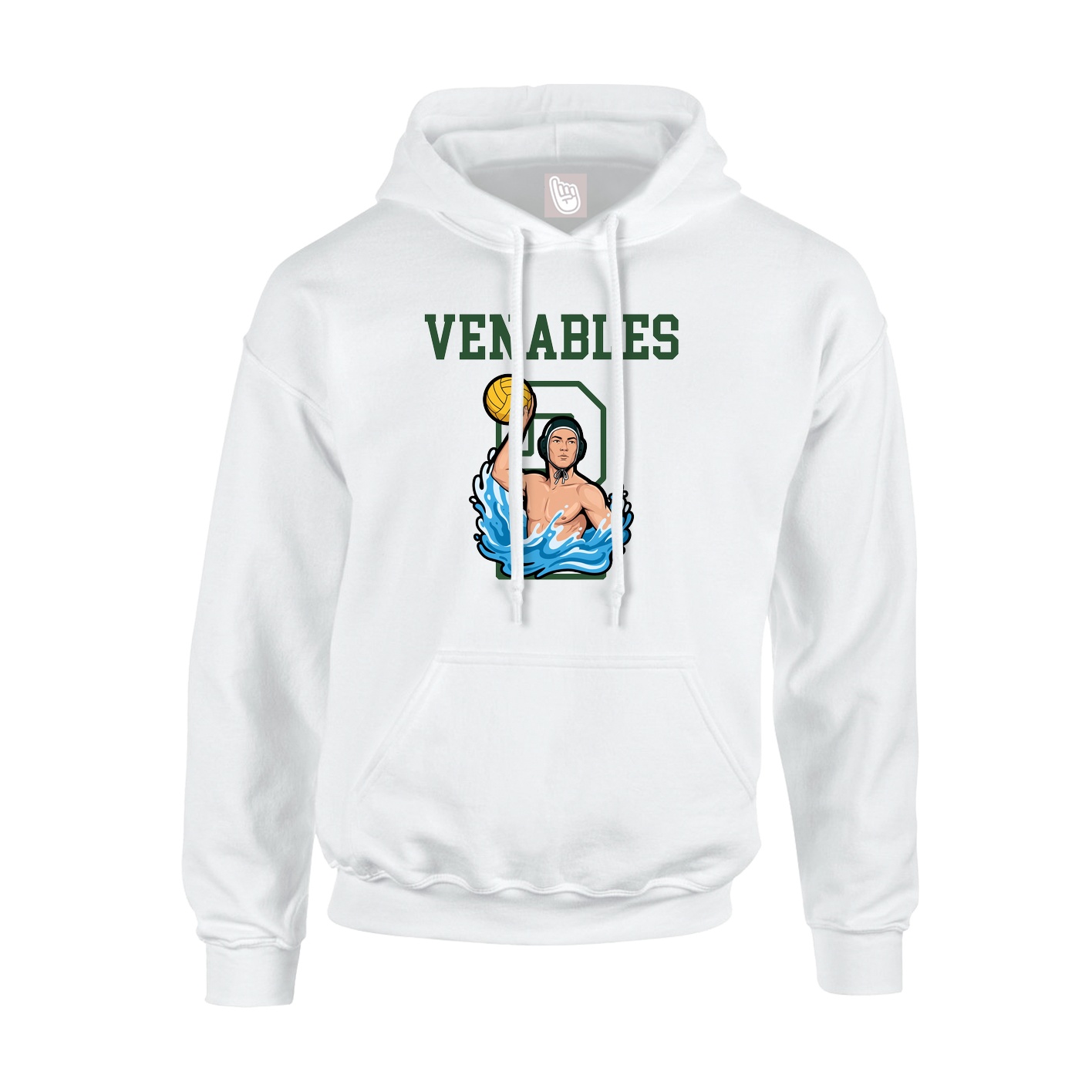 Youth Hoodie — Shirsey in White