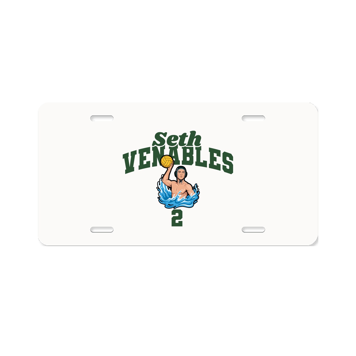 License Plate — Signature Arch in Classic