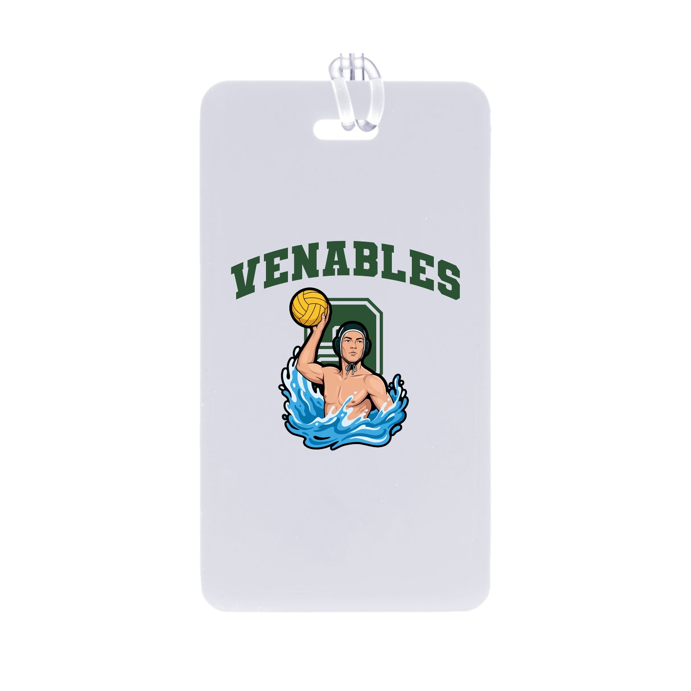 Bag Tag — Number in Classic