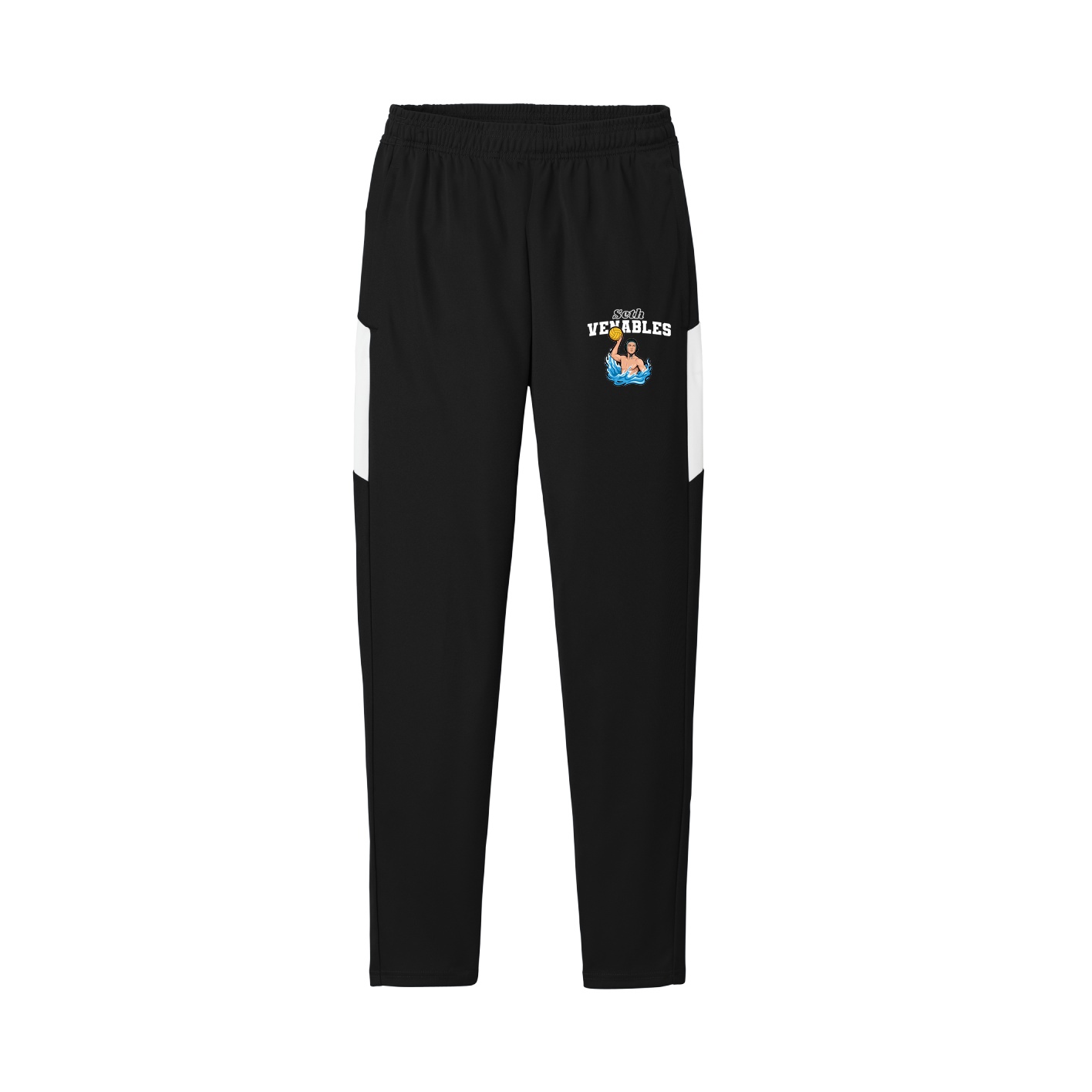 Team Travel Pant — Name Arch in Black/White
