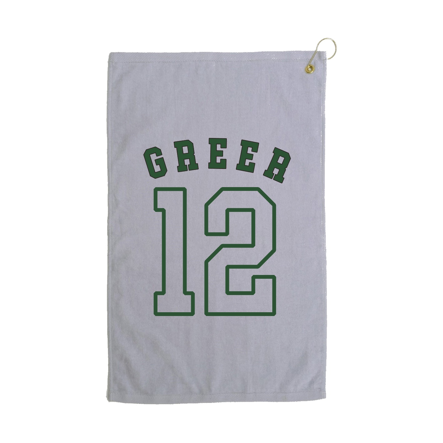 Golf Towel — Shirsey Arch in Grey