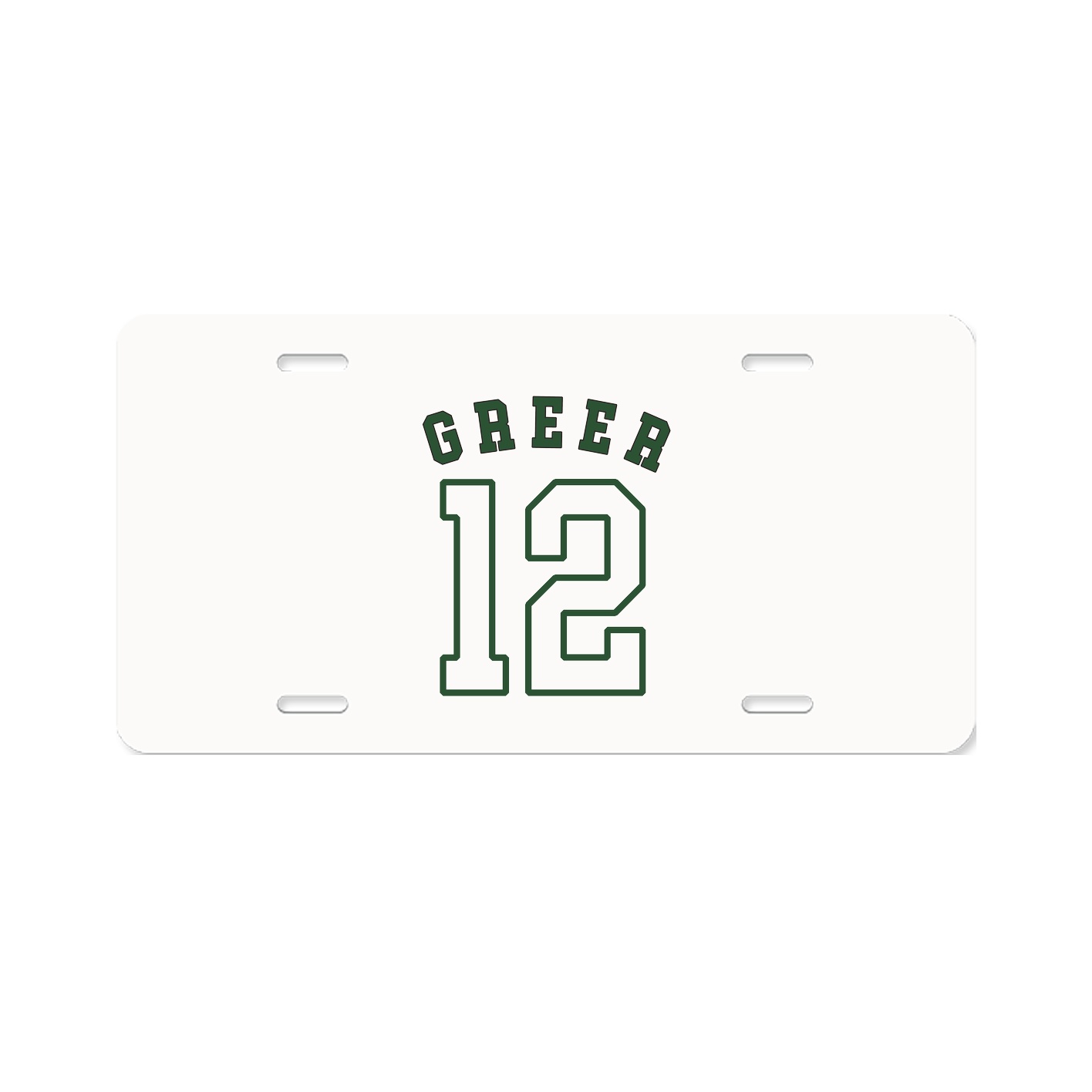 License Plate — Shirsey Arch in Classic