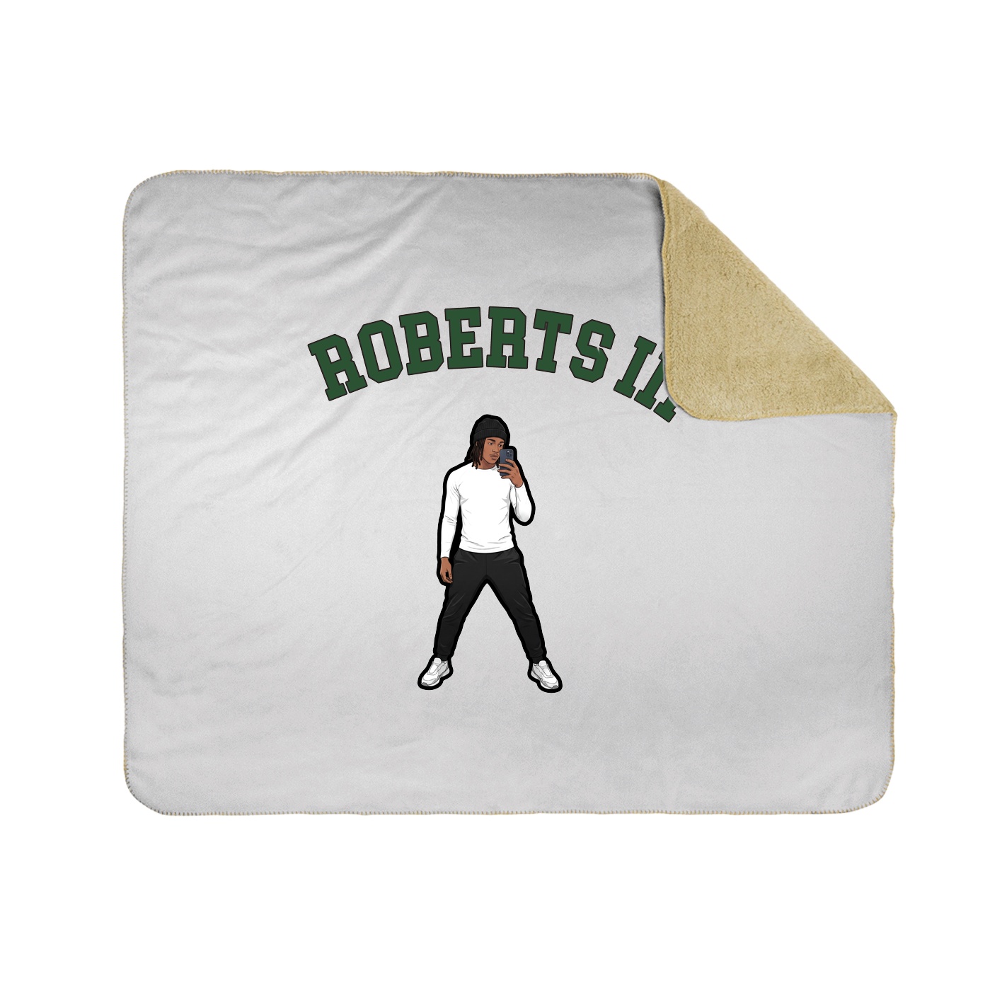 Throw Blanket — Shirsey Arch in White