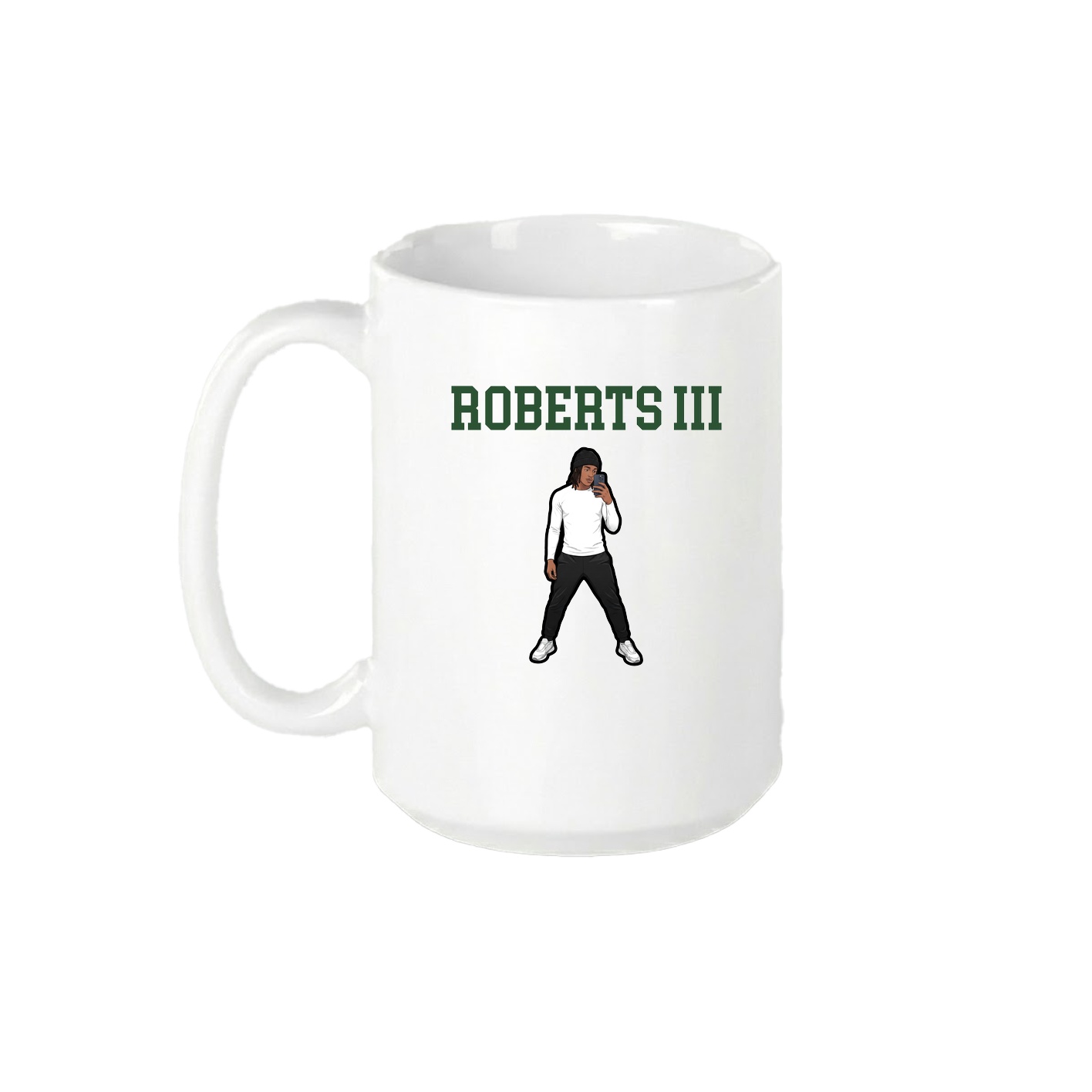 15oz Coffee Mug — Shirsey in White