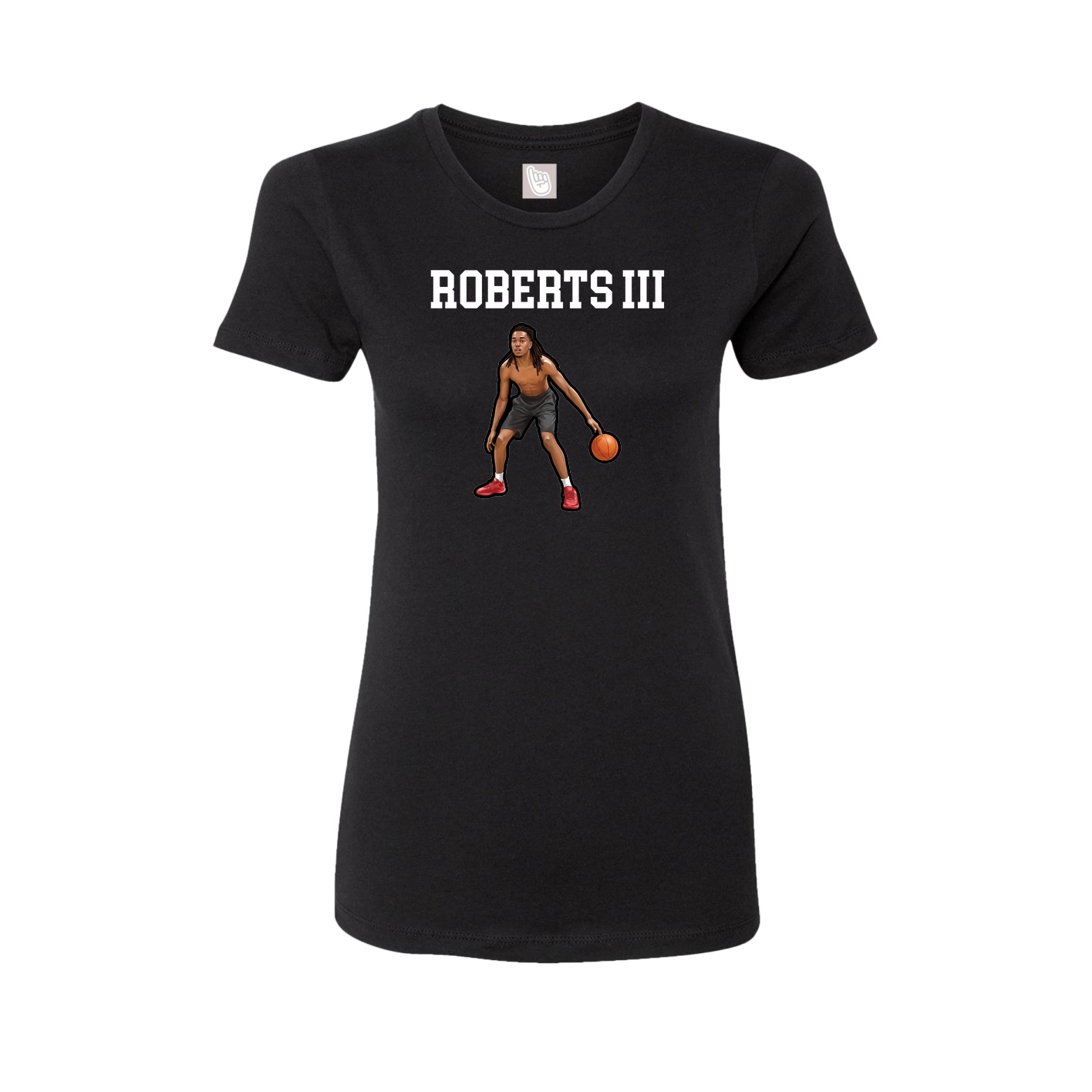 Fitted Women's Tee — Shirsey in Black