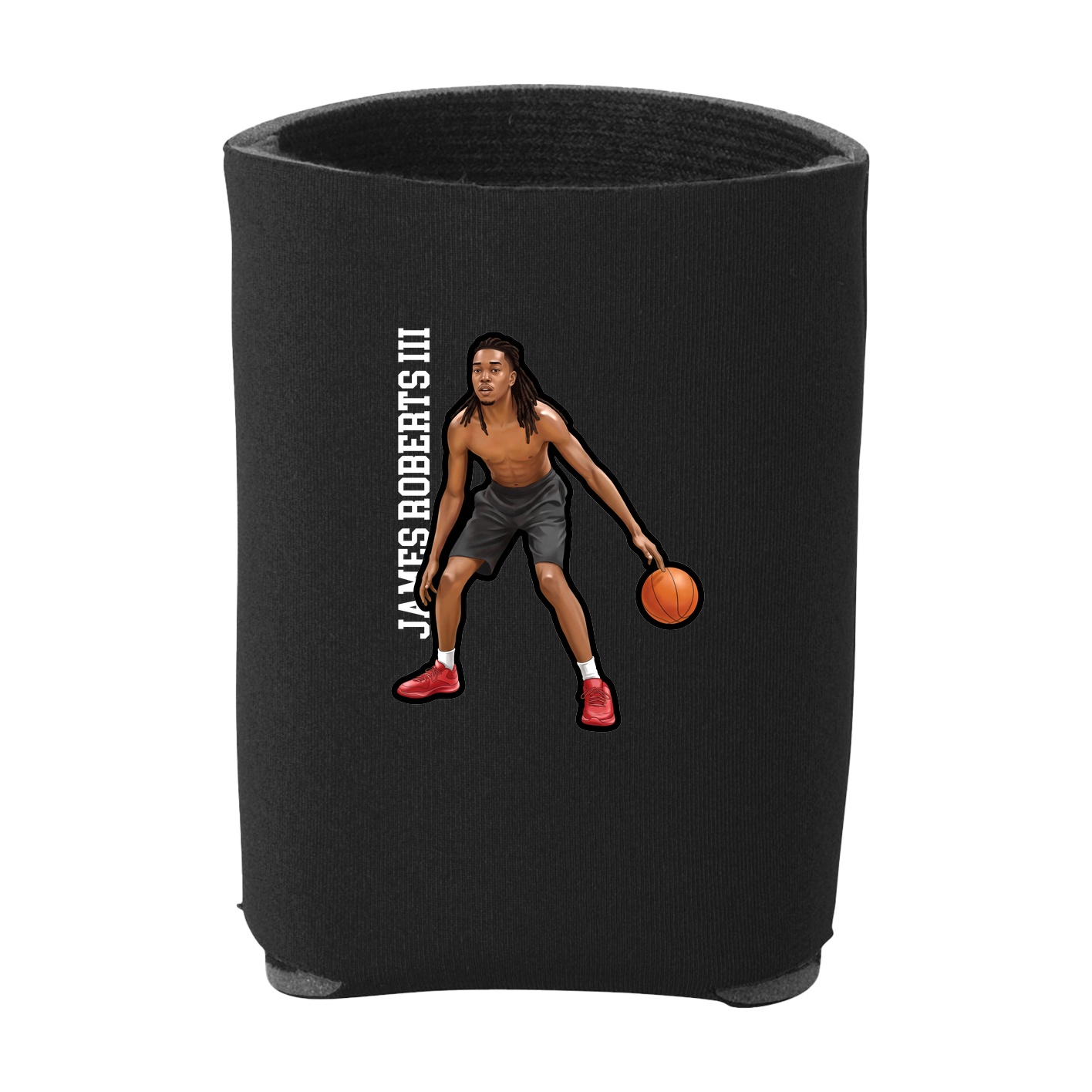 Can Holder — Name Vertical in Black
