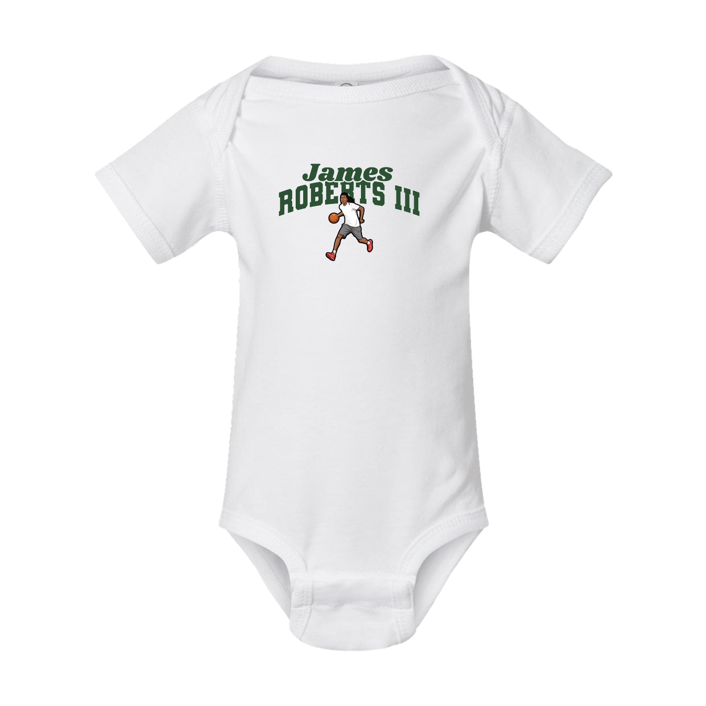 Baby Onesie — Signature Arch in White