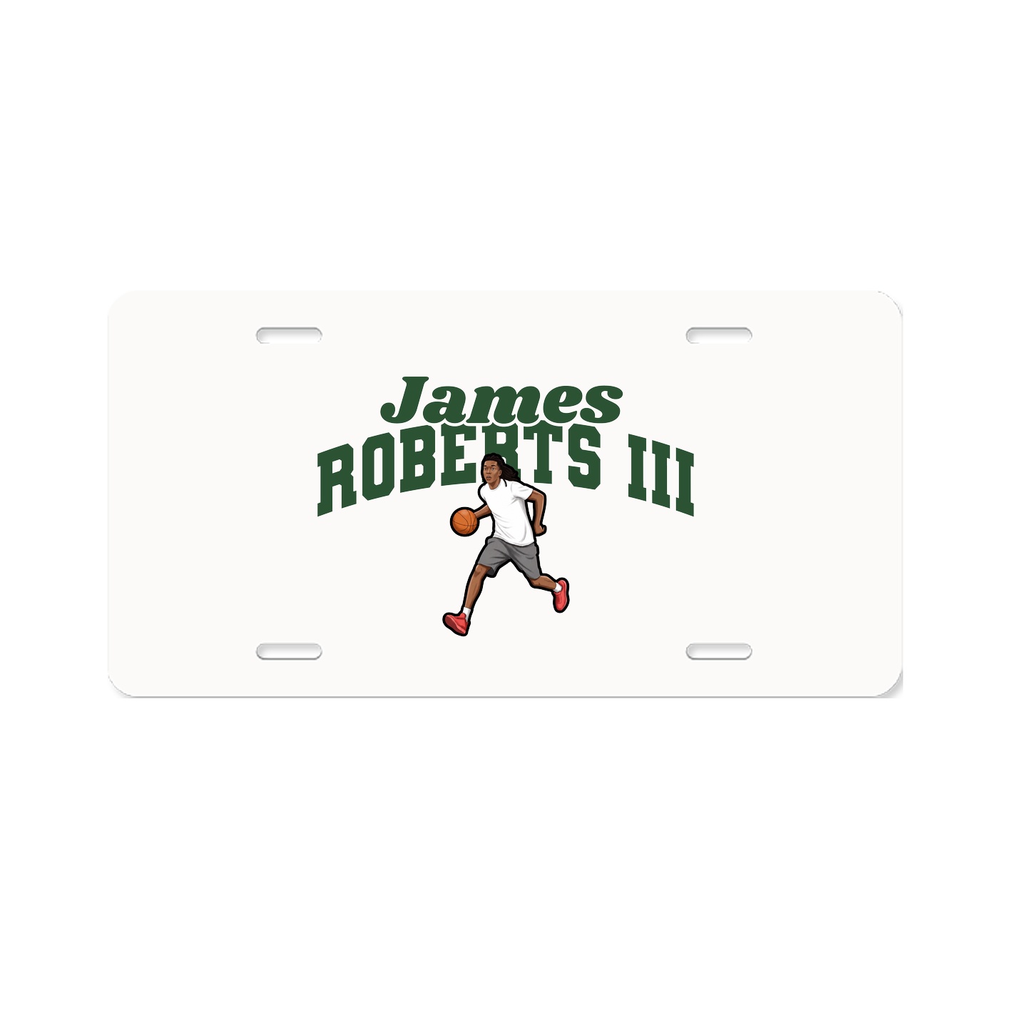 License Plate — Signature Arch in Classic