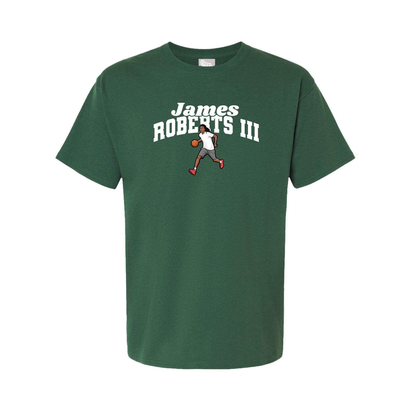 Youth Tee — Signature Arch in Green